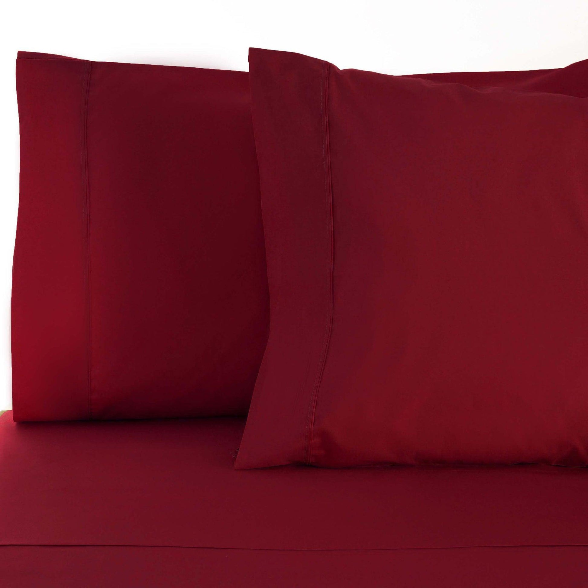 530-Thread Count 100% Egyptian Cotton Lightweight Soft Pillowcase Set FredCo