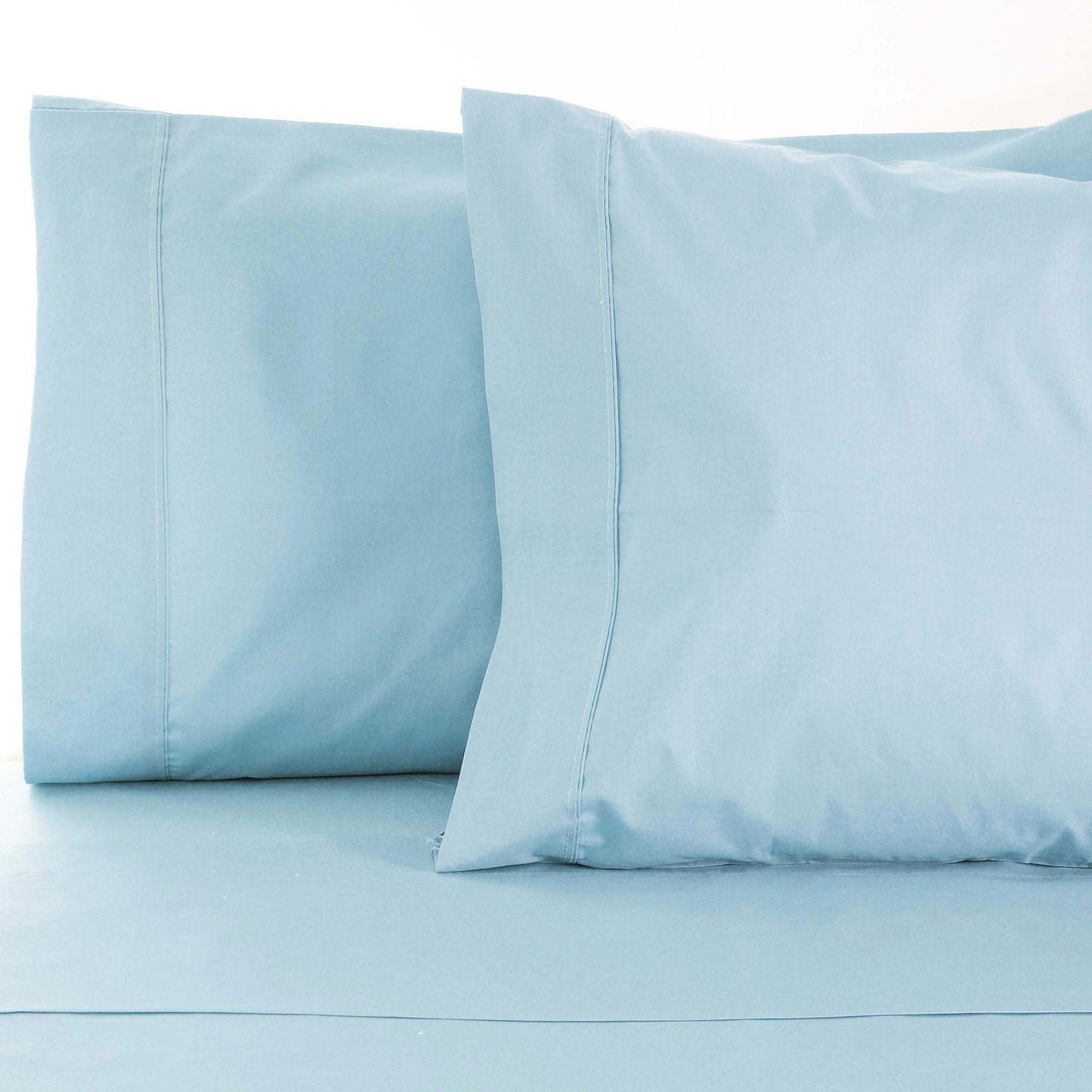 530-Thread Count 100% Egyptian Cotton Lightweight Soft Pillowcase Set FredCo