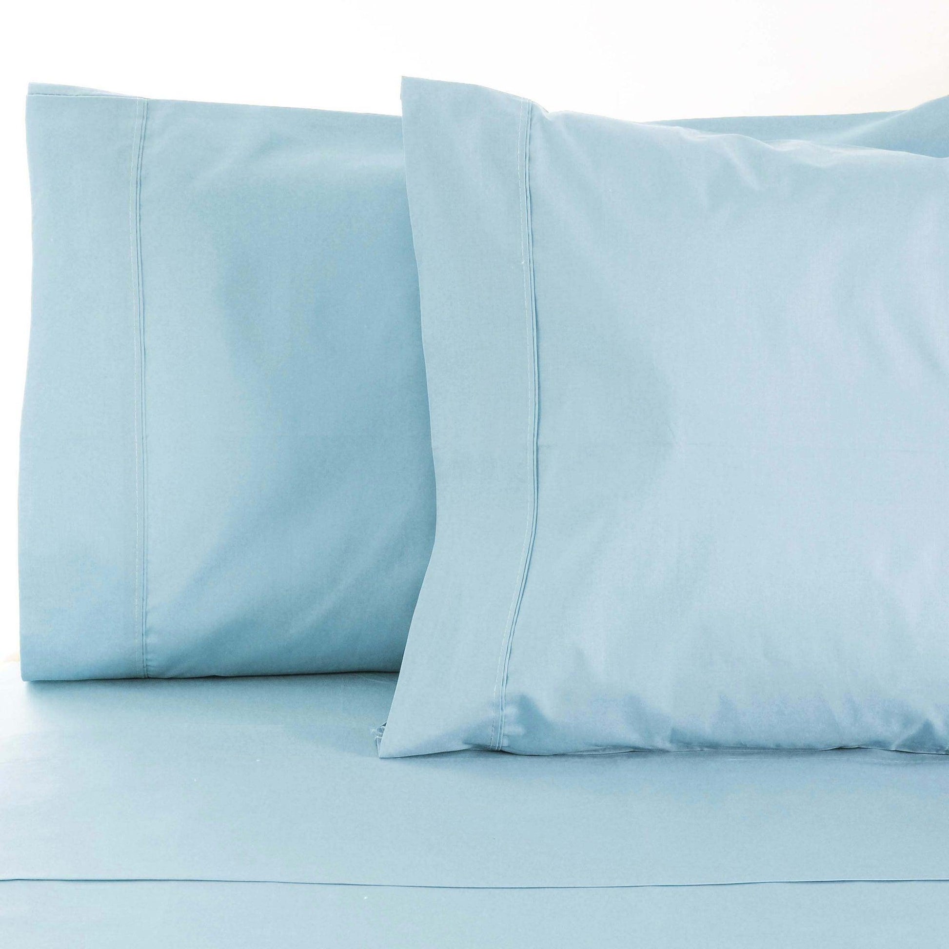 530-Thread Count 100% Egyptian Cotton Lightweight Soft Pillowcase Set FredCo