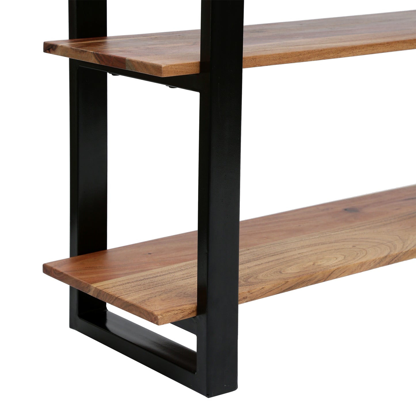 Modern Industrial Media Console Table FredCo