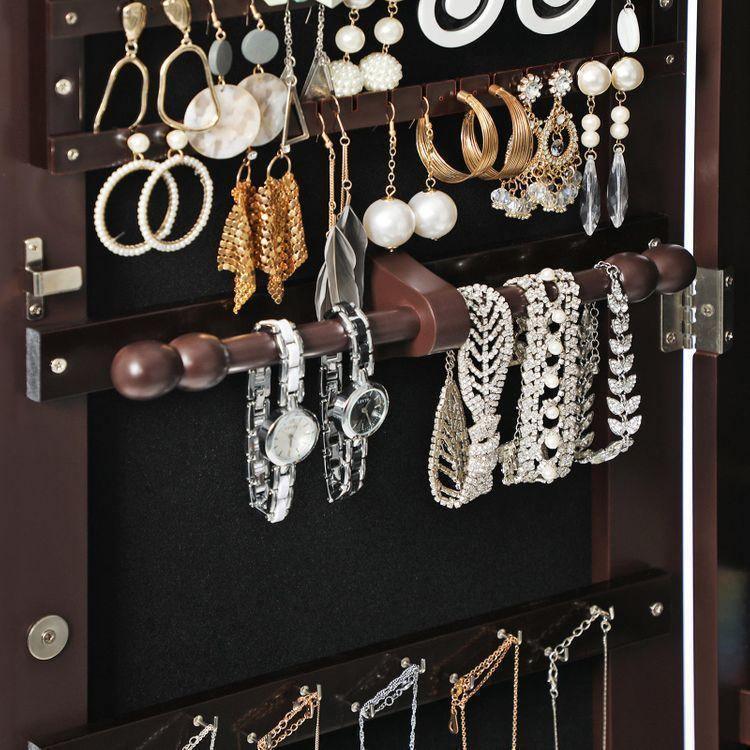 6 LEDs Jewelry Cabinet FredCo