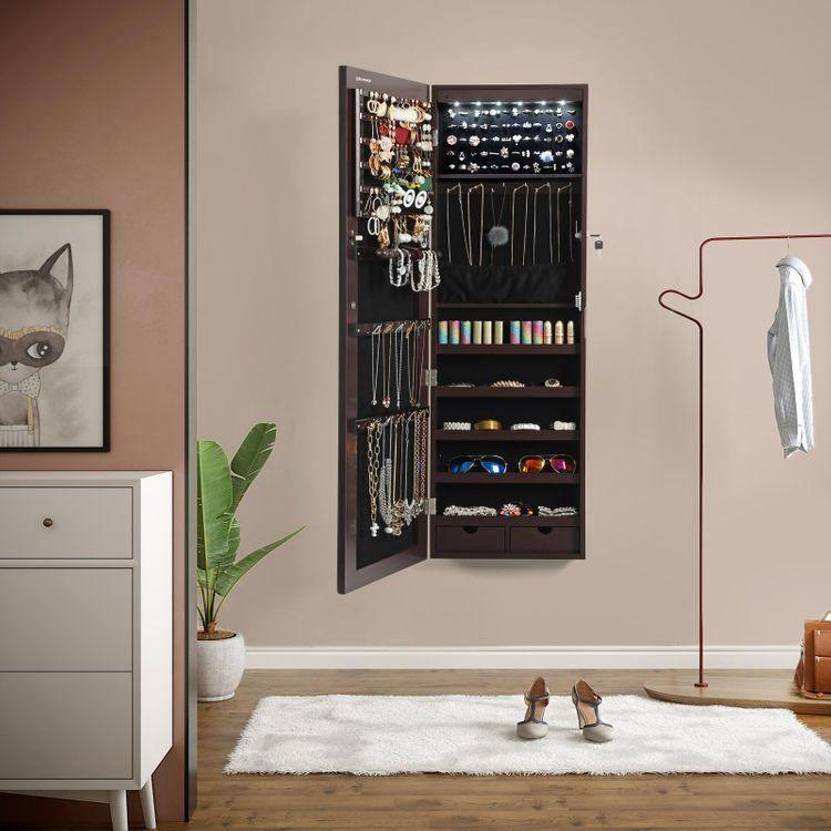 6 LEDs Jewelry Cabinet FredCo