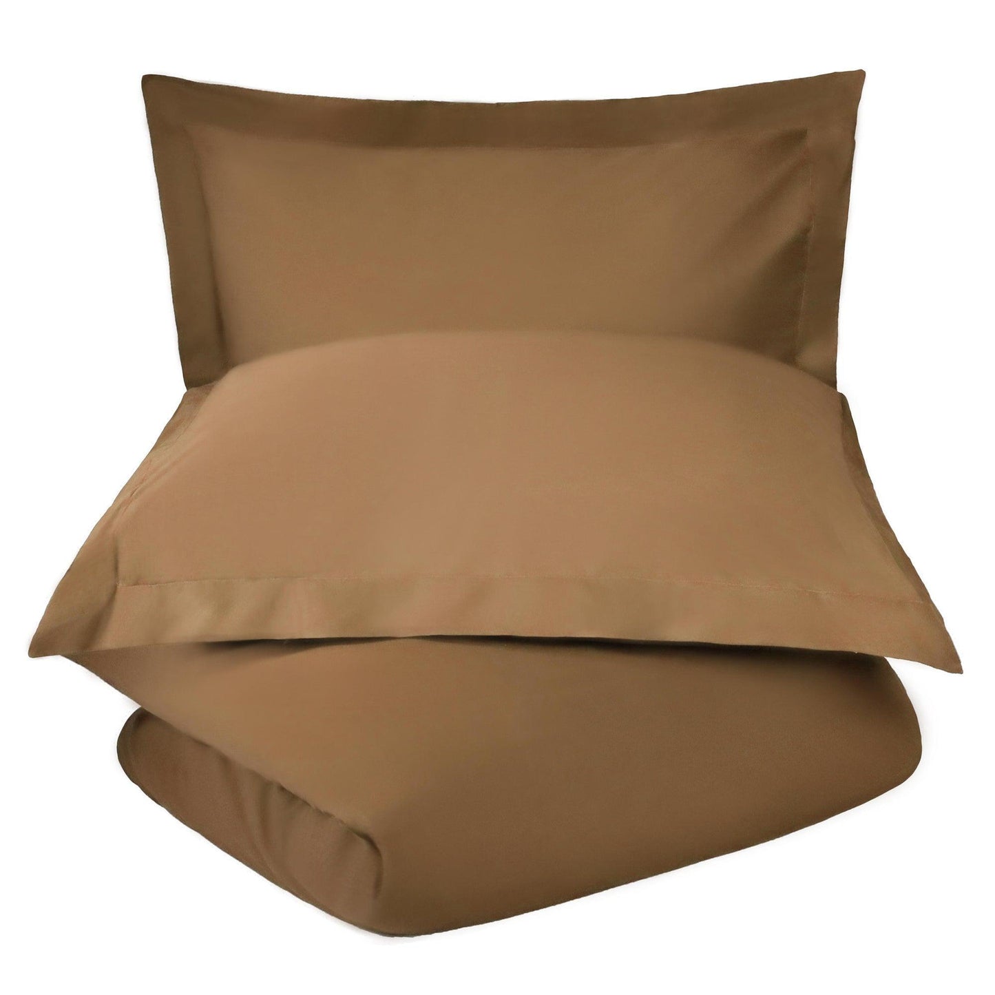 600-Thread Count Cotton-Blend Wrinkle-Resistant Soft Duvet Cover Set FredCo
