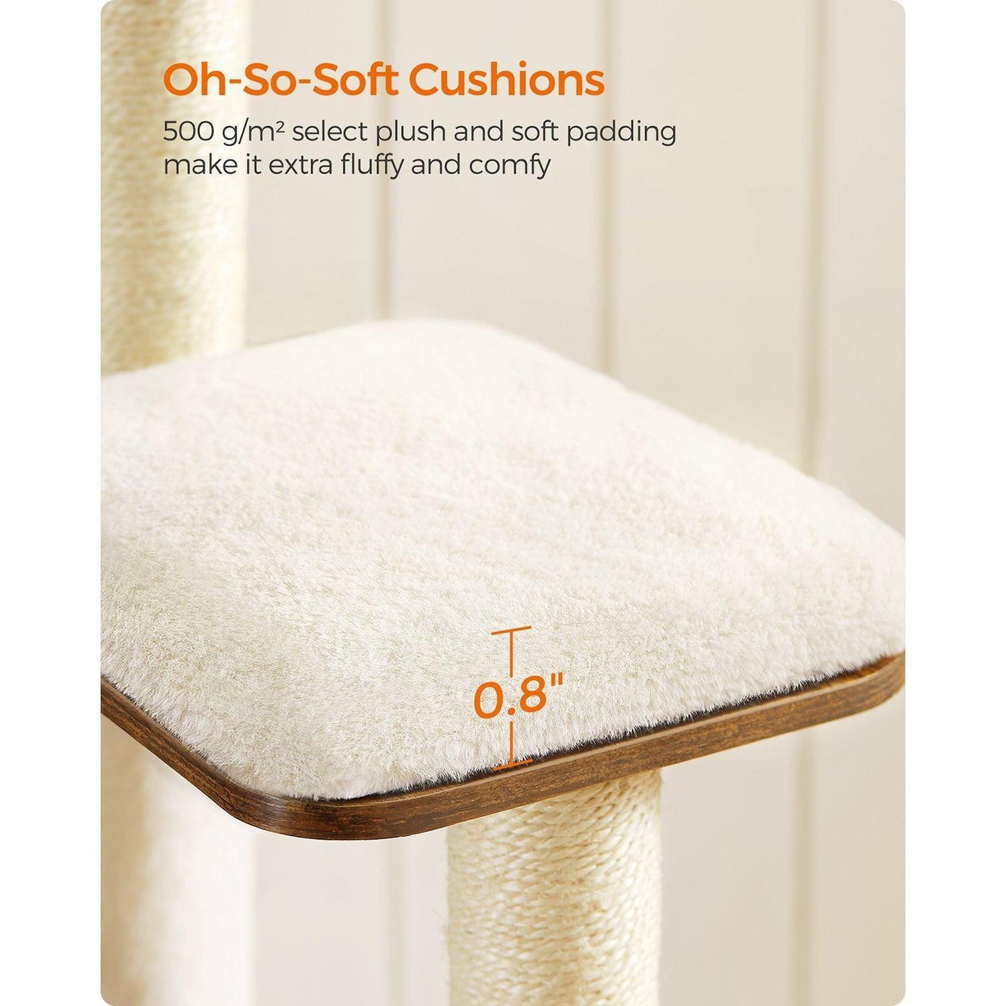 65-Inch WoodyWonders Cat Tree FredCo