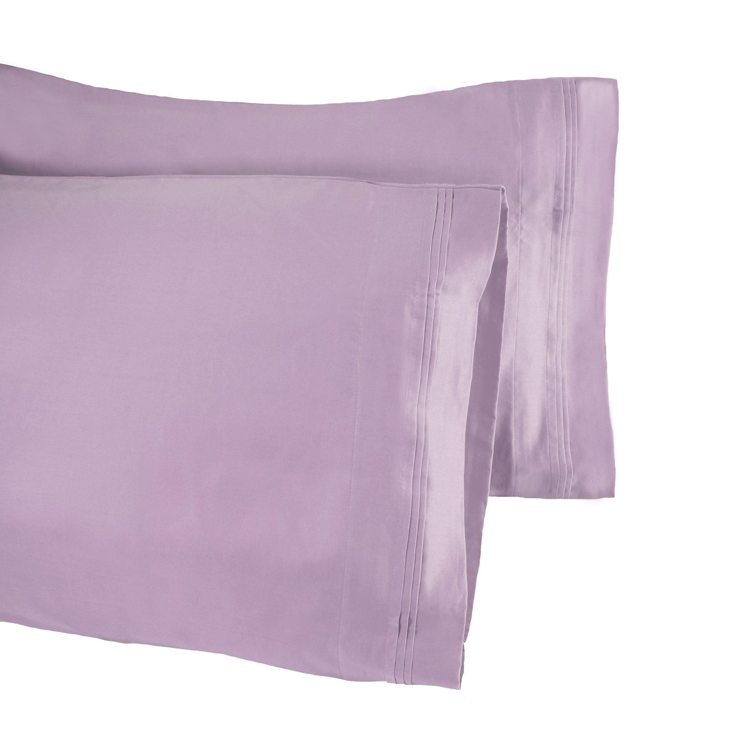 650-Thread Count 100% Egyptian Cotton Lightweight Plush Pillowcase Set FredCo