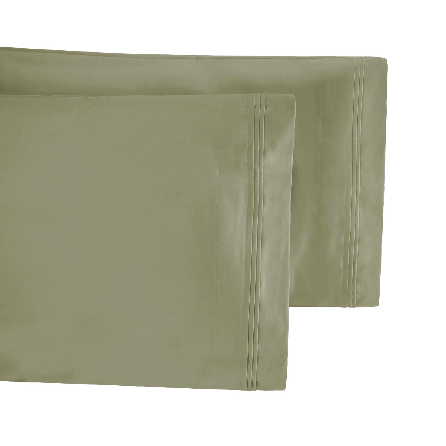 650-Thread Count 100% Egyptian Cotton Lightweight Plush Pillowcase Set FredCo
