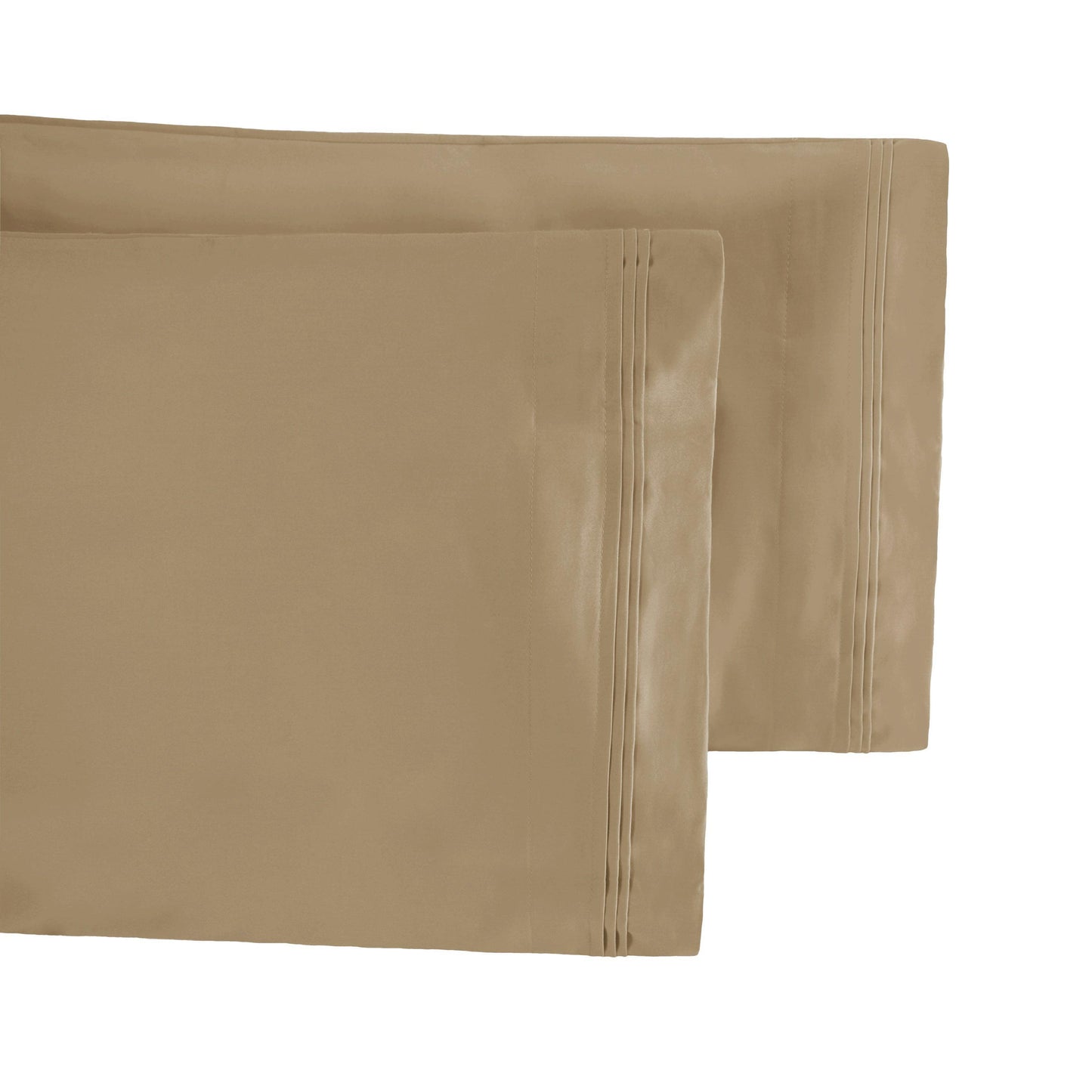 650-Thread Count 100% Egyptian Cotton Lightweight Plush Pillowcase Set FredCo