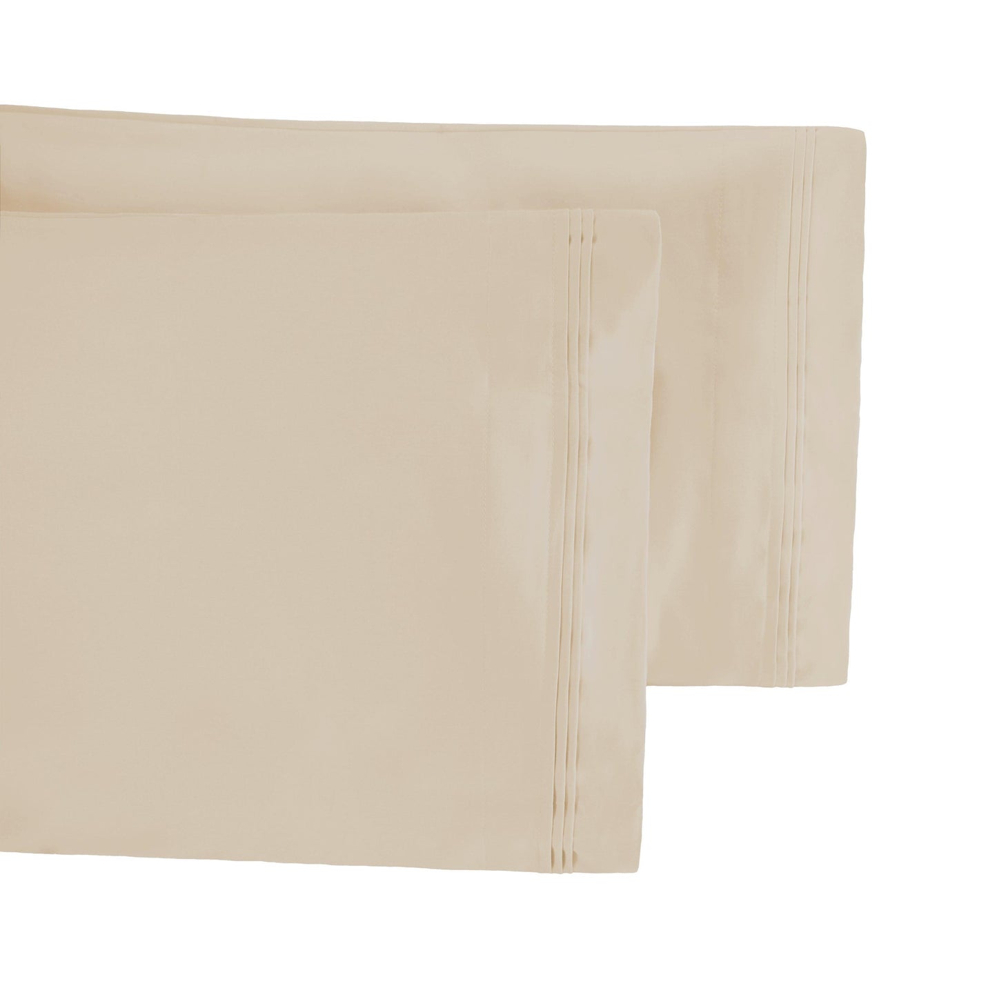 650-Thread Count 100% Egyptian Cotton Lightweight Plush Pillowcase Set FredCo