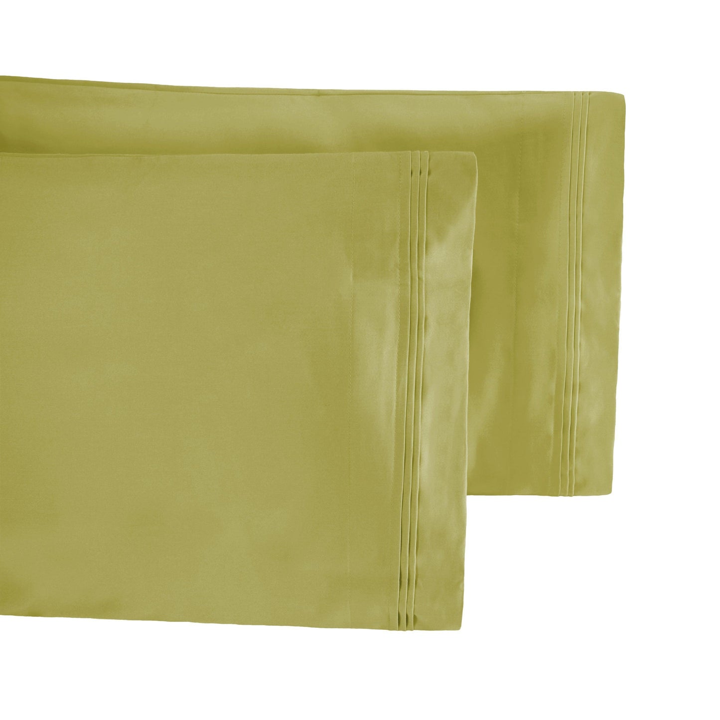650-Thread Count 100% Egyptian Cotton Lightweight Plush Pillowcase Set FredCo