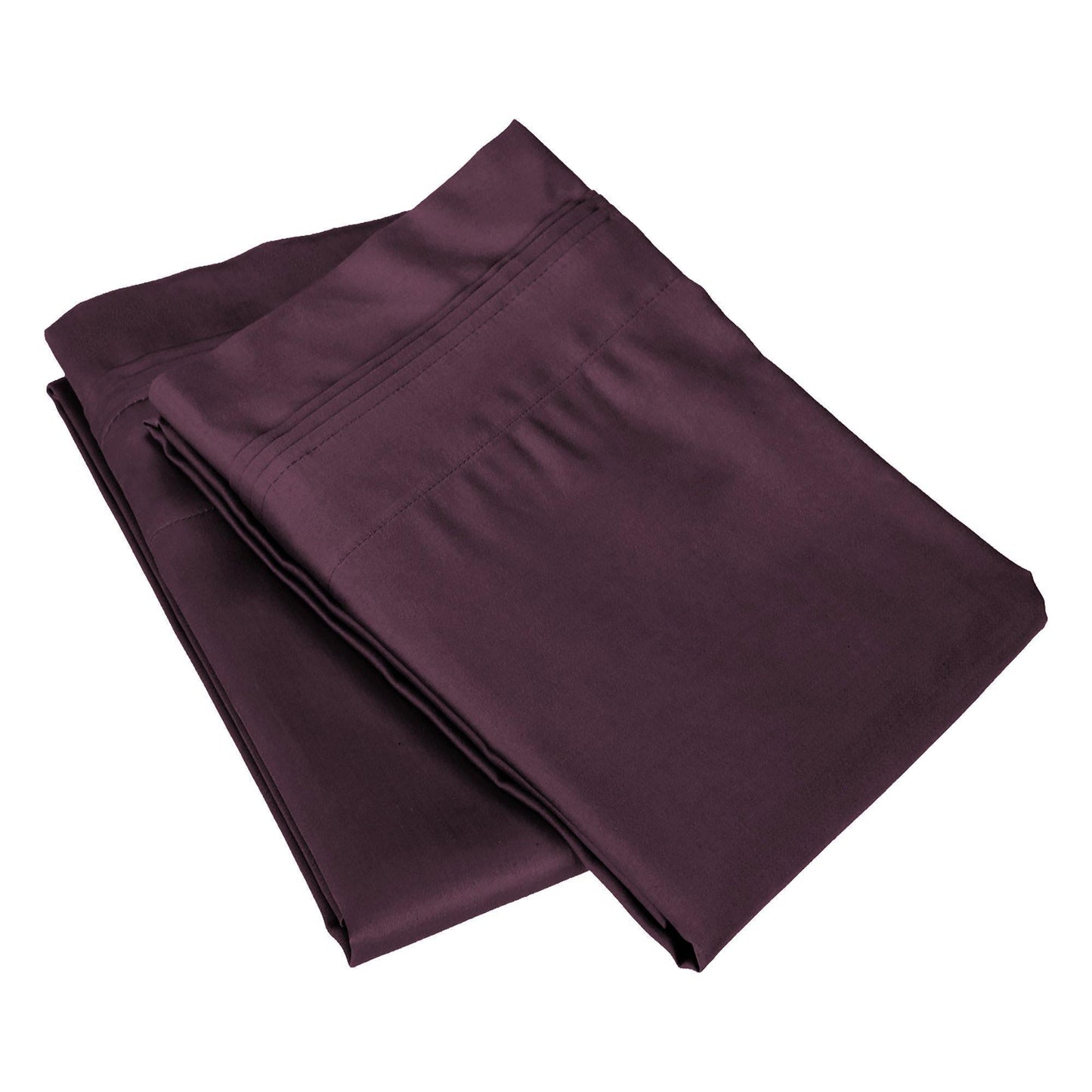 650-Thread Count 100% Egyptian Cotton Lightweight Plush Pillowcase Set FredCo
