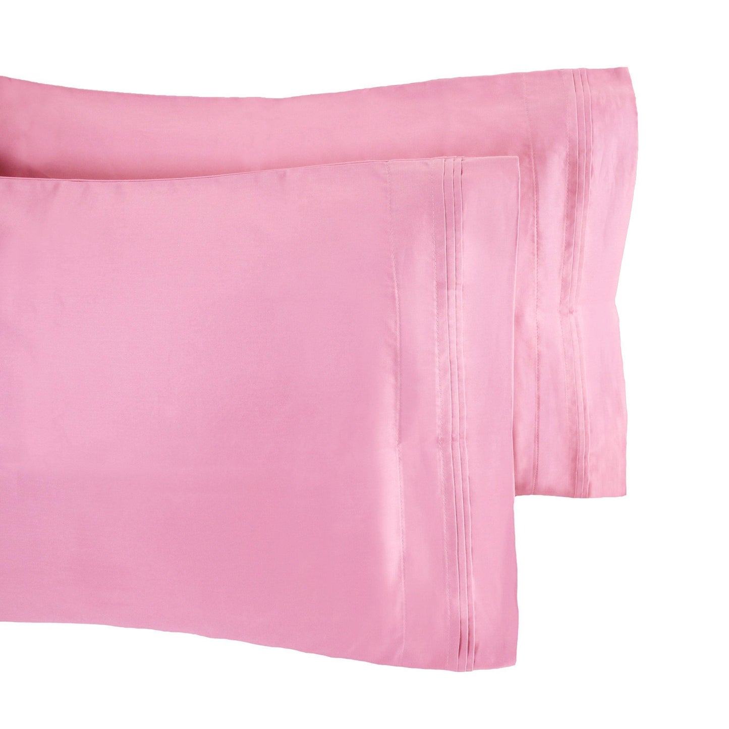 650-Thread Count 100% Egyptian Cotton Lightweight Plush Pillowcase Set FredCo