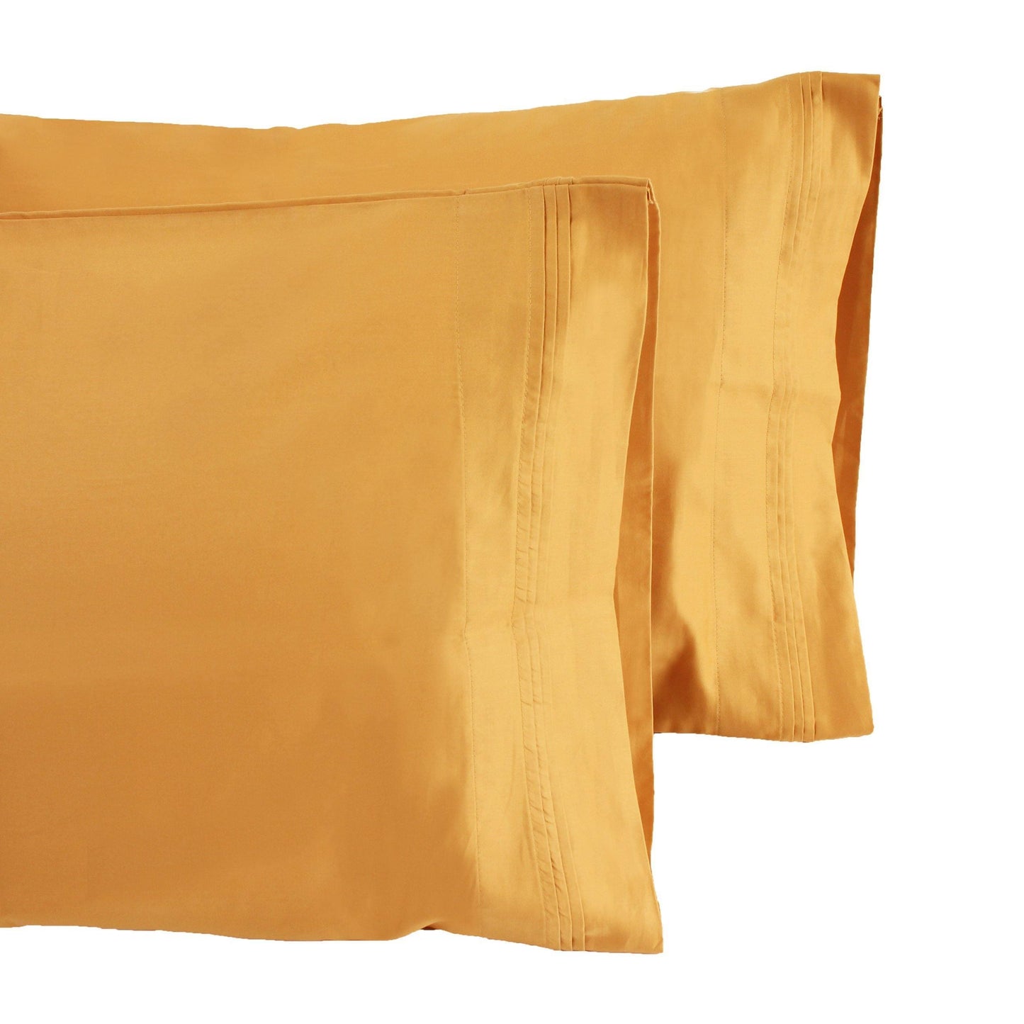 650-Thread Count 100% Egyptian Cotton Lightweight Plush Pillowcase Set FredCo