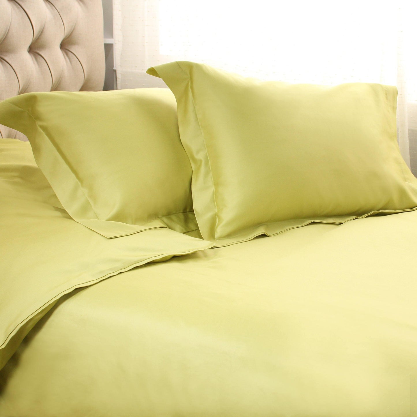 650-Thread Count 100% Egyptian Cotton Luxurious Plush Duvet Cover Set FredCo