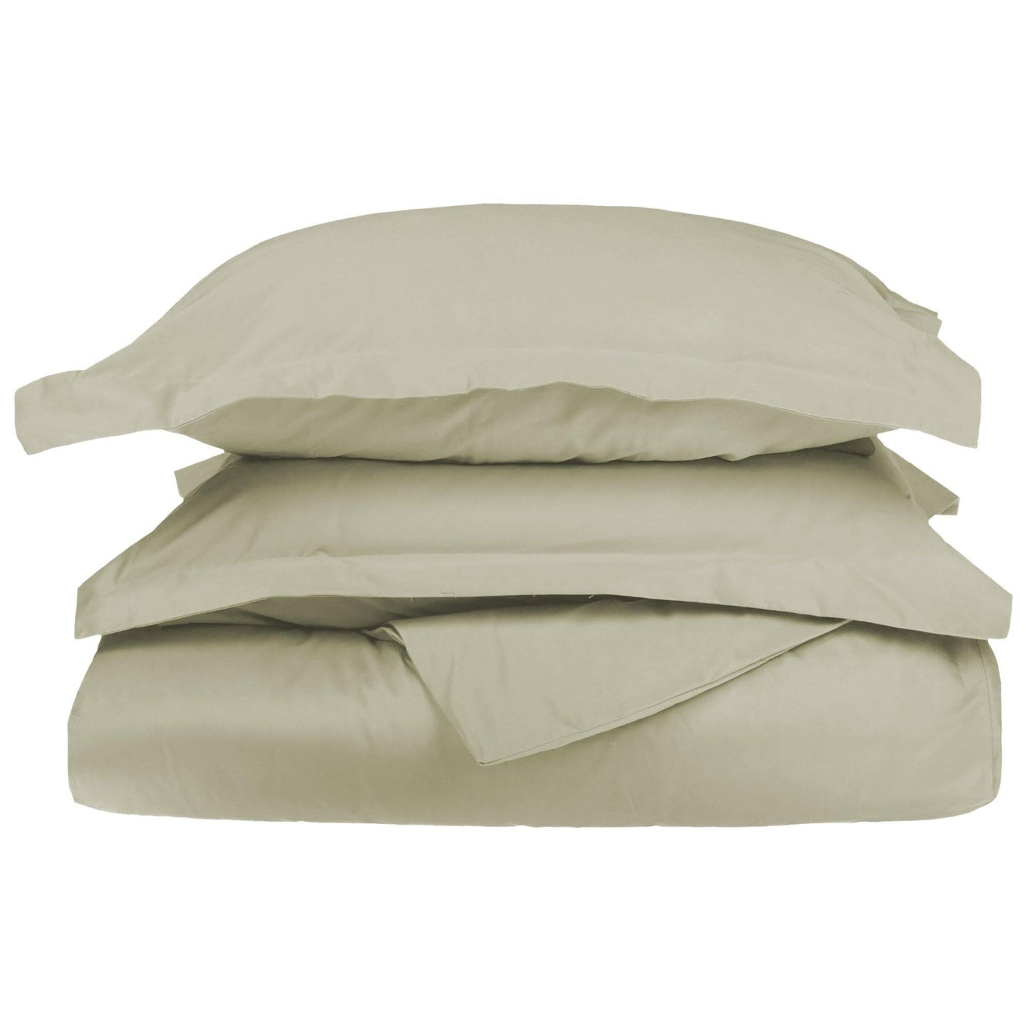 650-Thread Count 100% Egyptian Cotton Luxurious Plush Duvet Cover Set FredCo