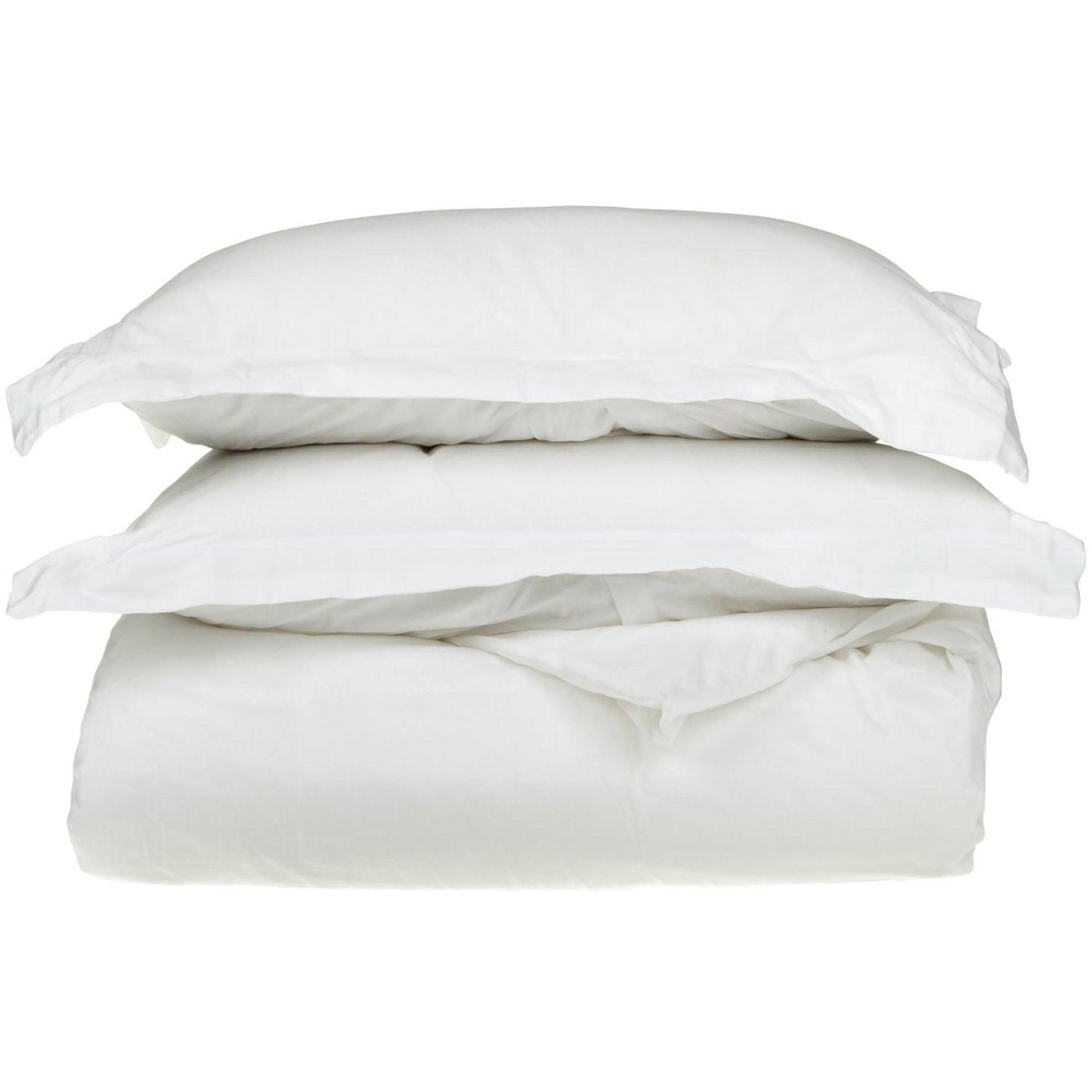 650-Thread Count 100% Egyptian Cotton Luxurious Plush Duvet Cover Set FredCo