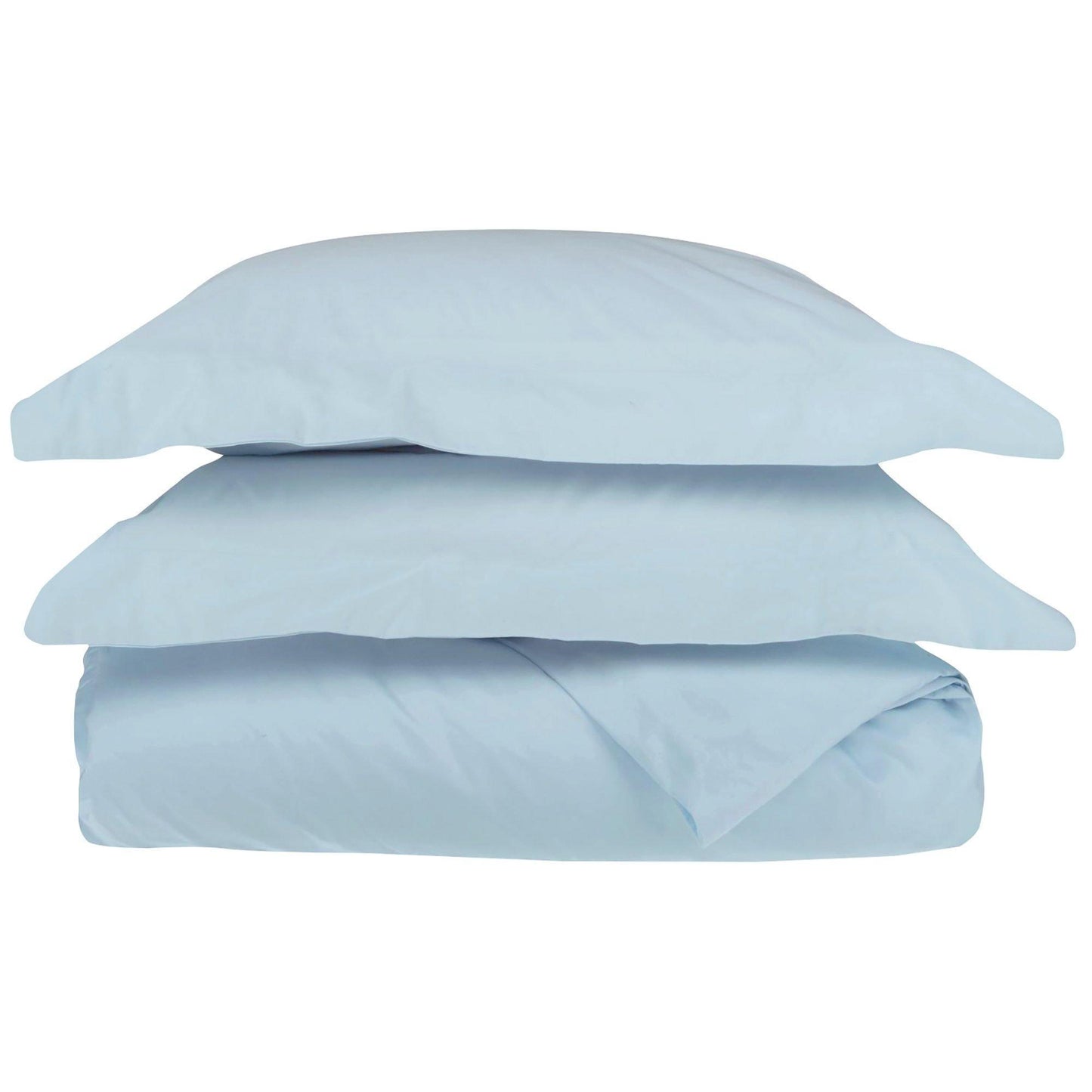 650-Thread Count 100% Egyptian Cotton Luxurious Plush Duvet Cover Set FredCo
