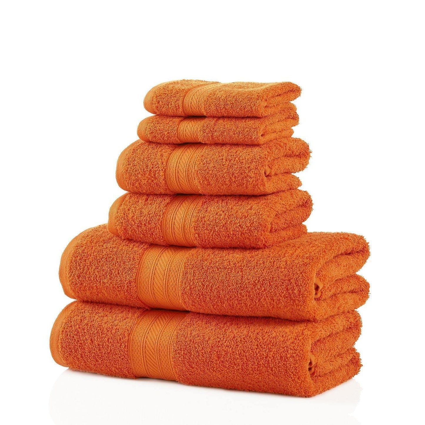 700 GSM Plush Absorbent Long Staple Combed Cotton 6-Piece Towel Set FredCo