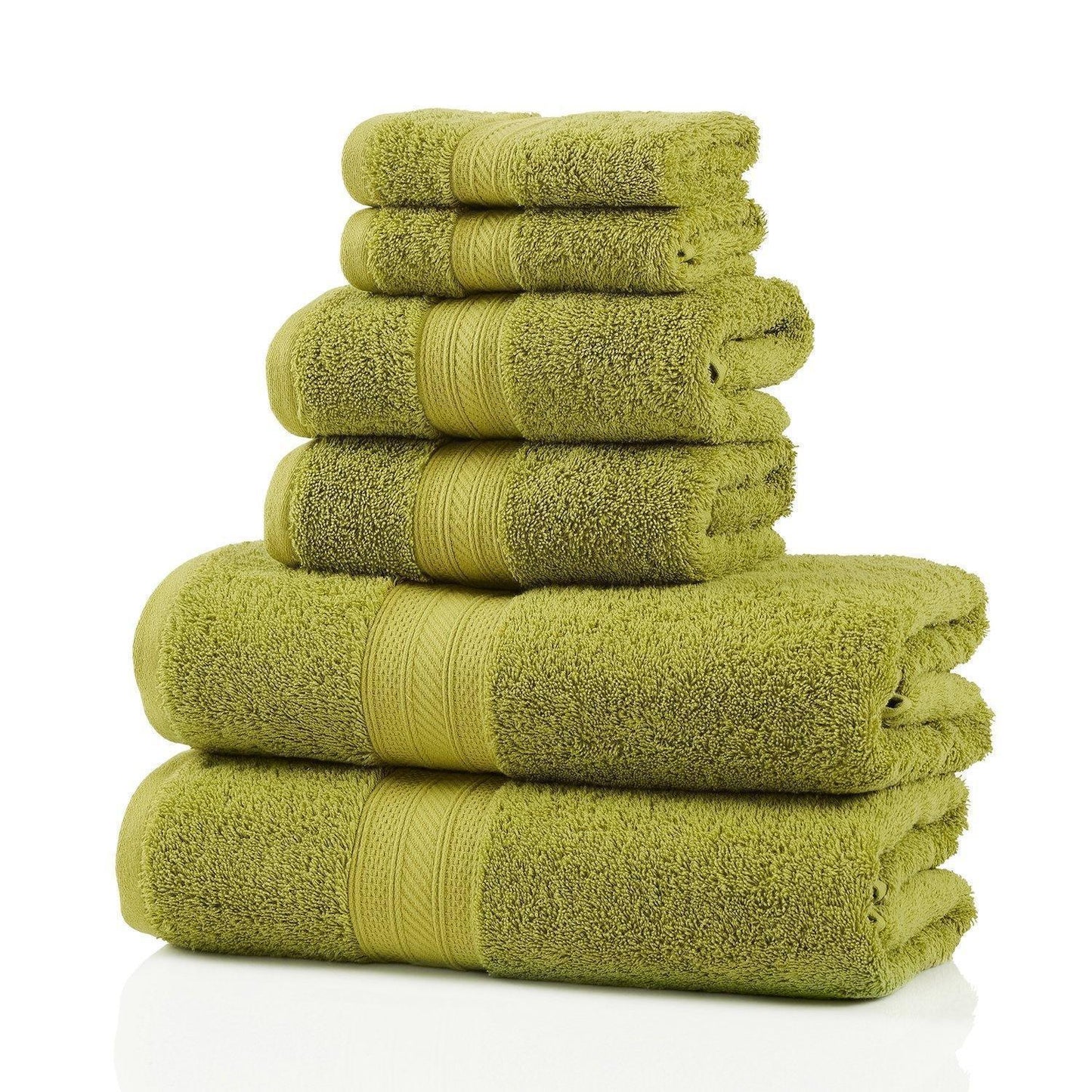 700 GSM Plush Absorbent Long Staple Combed Cotton 6-Piece Towel Set FredCo