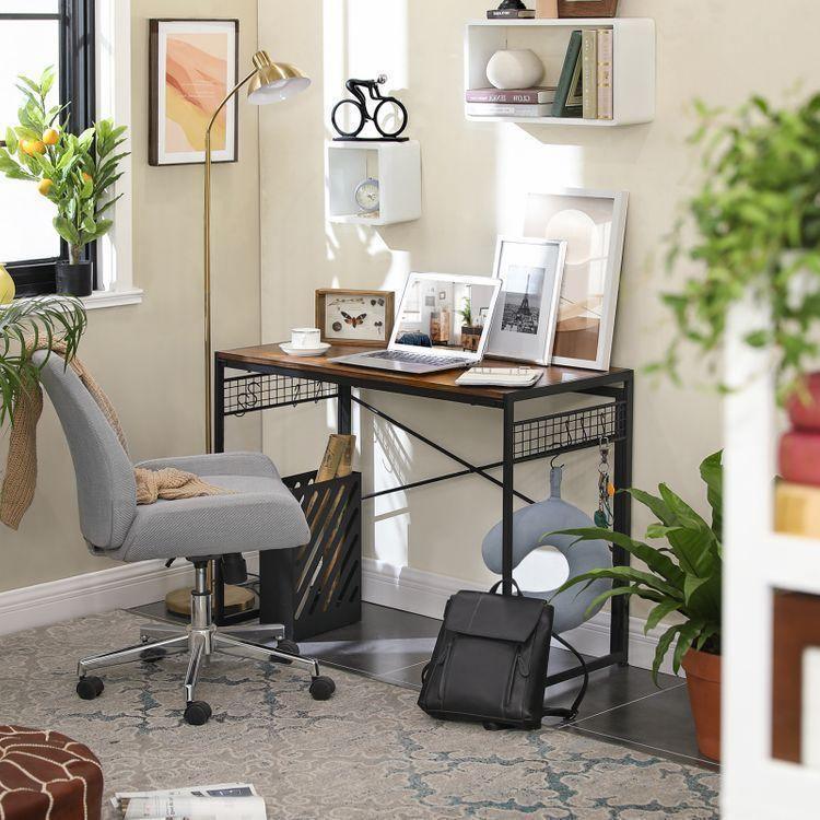 8 Hooks Computer Desk FredCo