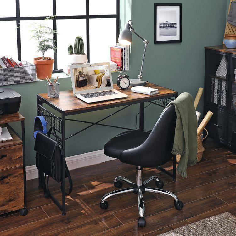 8 Hooks Computer Desk FredCo