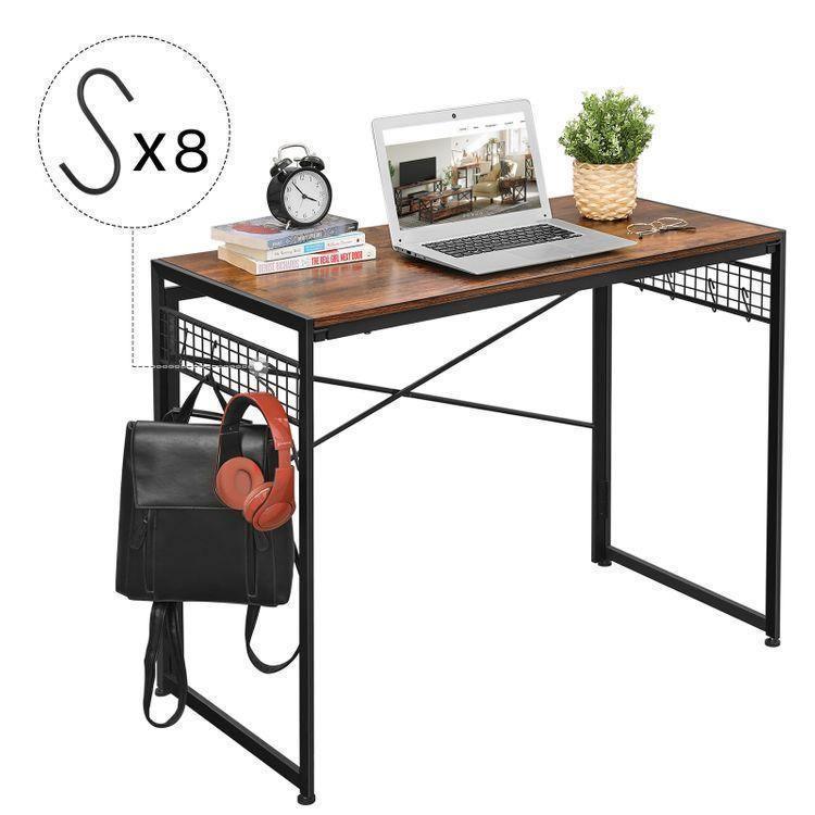 8 Hooks Computer Desk FredCo