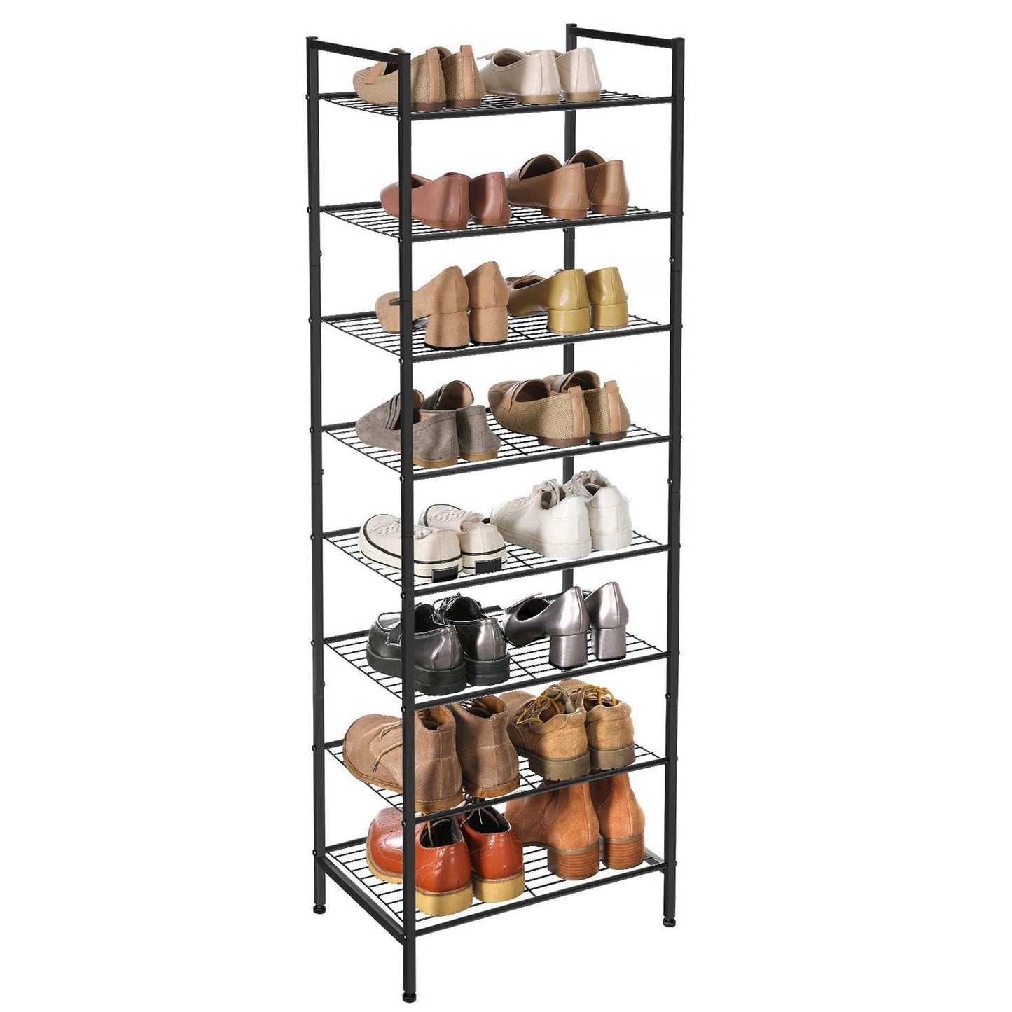 8-Tier Tall Shoe Storage Organizer FredCo