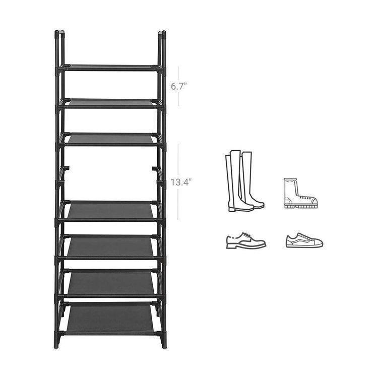 8 Tiers Shoe Rack FredCo