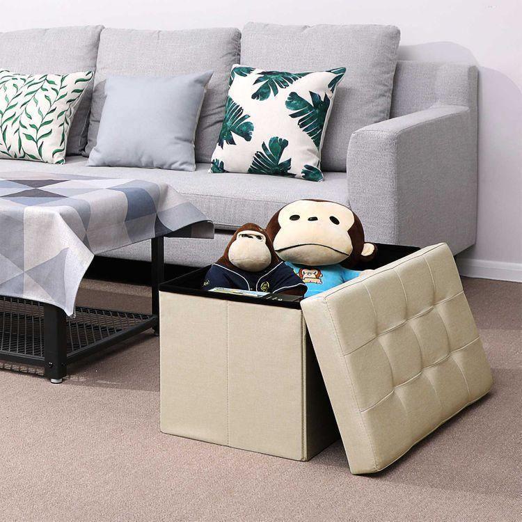 80L Capacity Storage Ottoman FredCo