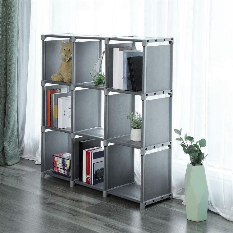 9 Cubes Bookshelf Closet FredCo