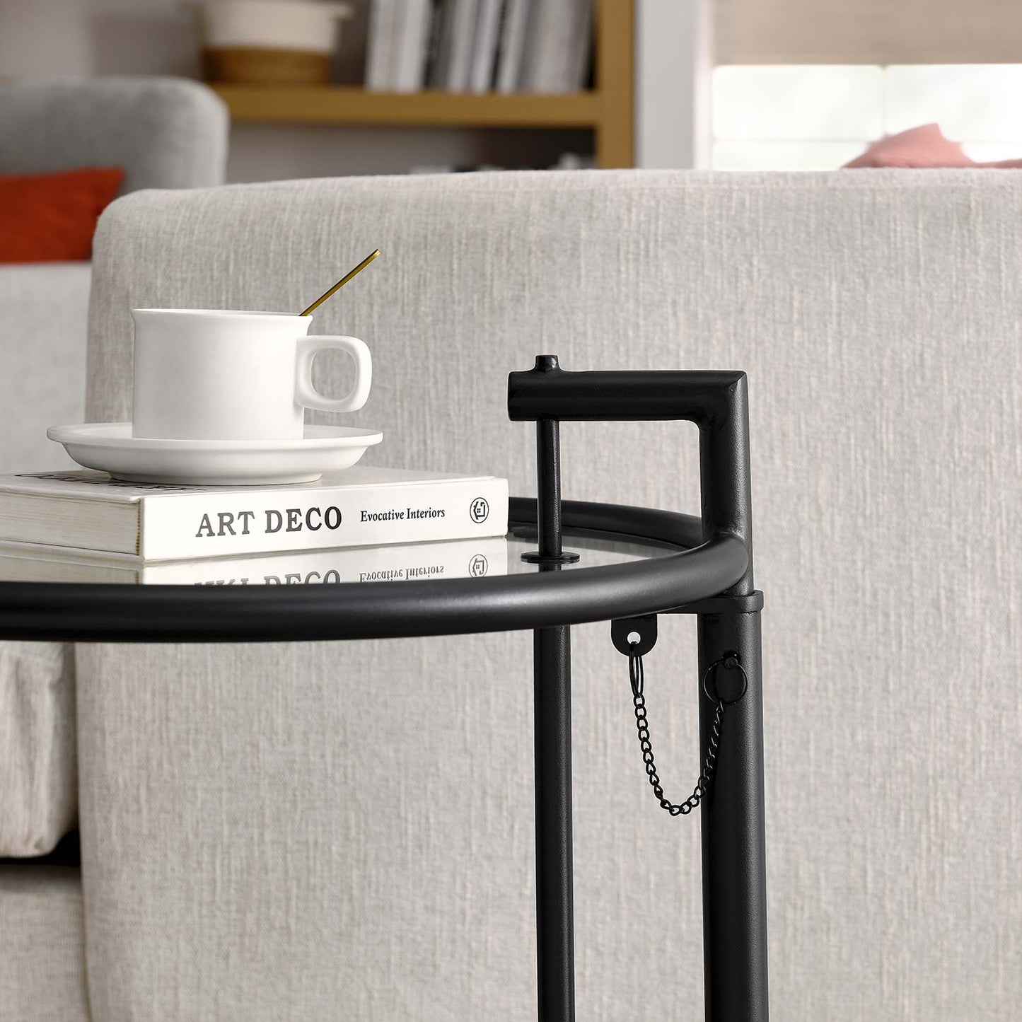 Eileen Gray Metal Side Table by Modway EEI-125