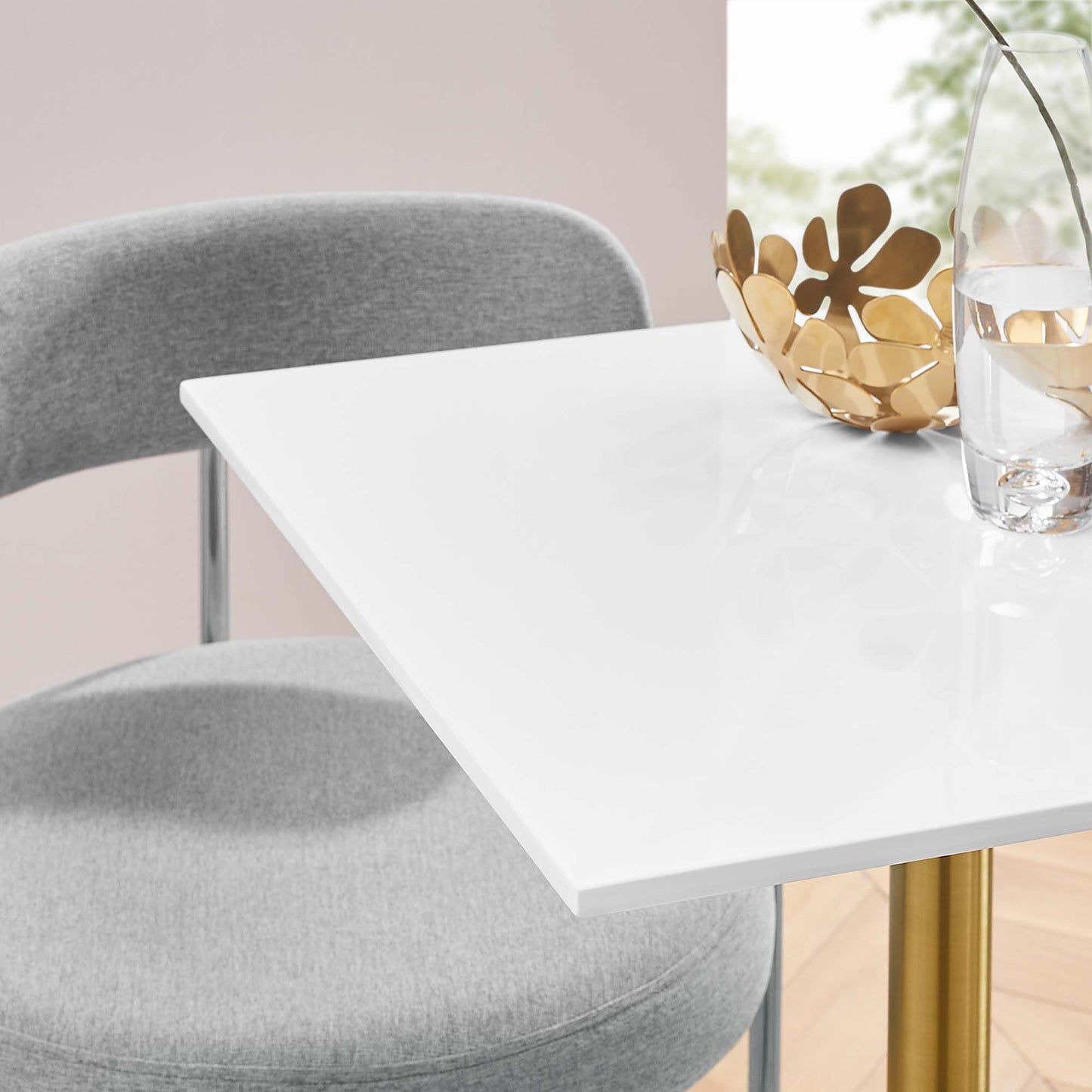 Lippa 24" Square Wood Dining Table by Modway EEI-3210