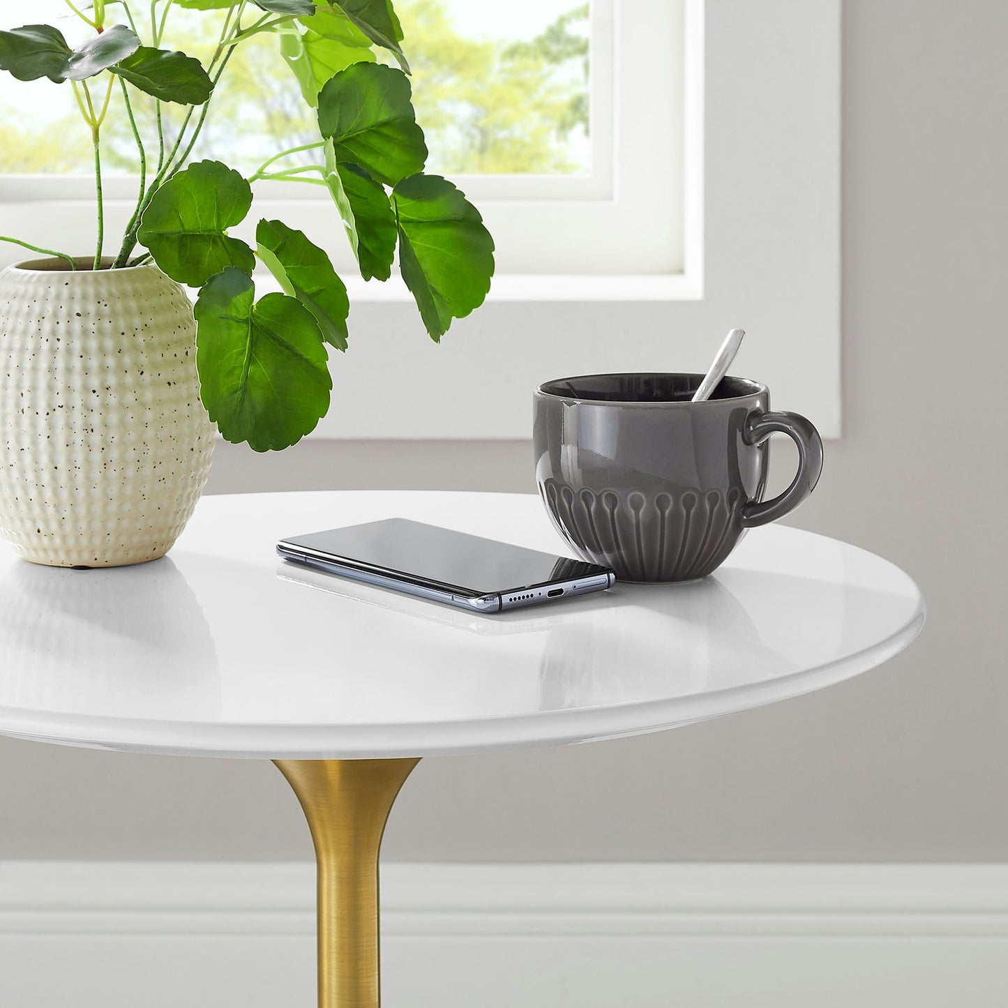 Lippa 20" Round Wood Side Table by Modway EEI-5686
