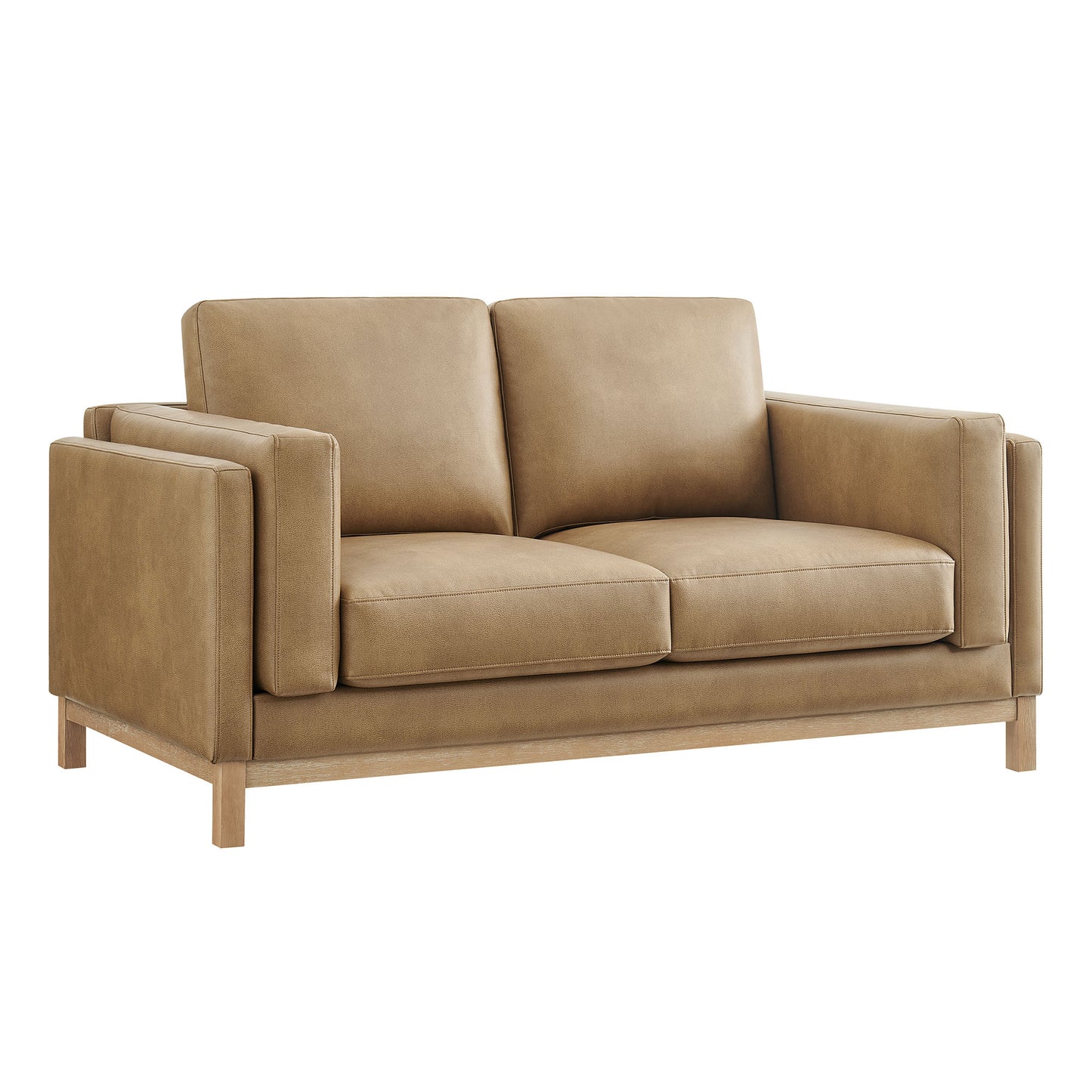 Roscoe 63 inch Vegan Leather Loveseat by Modway EEI-7336