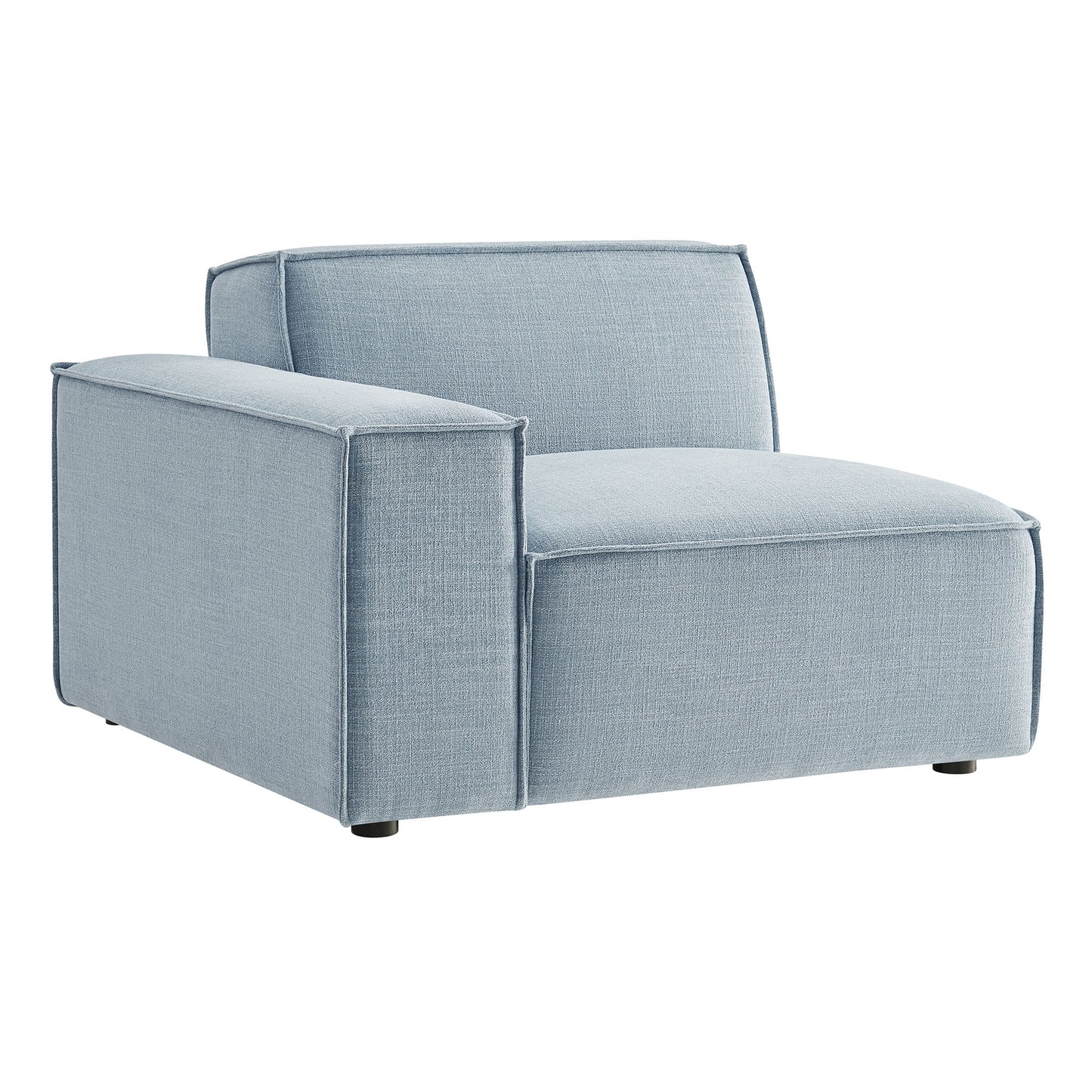 Restore Performance Fabric Upholstered Left-Facing Modular Lounge Chair by Modway EEI-7399