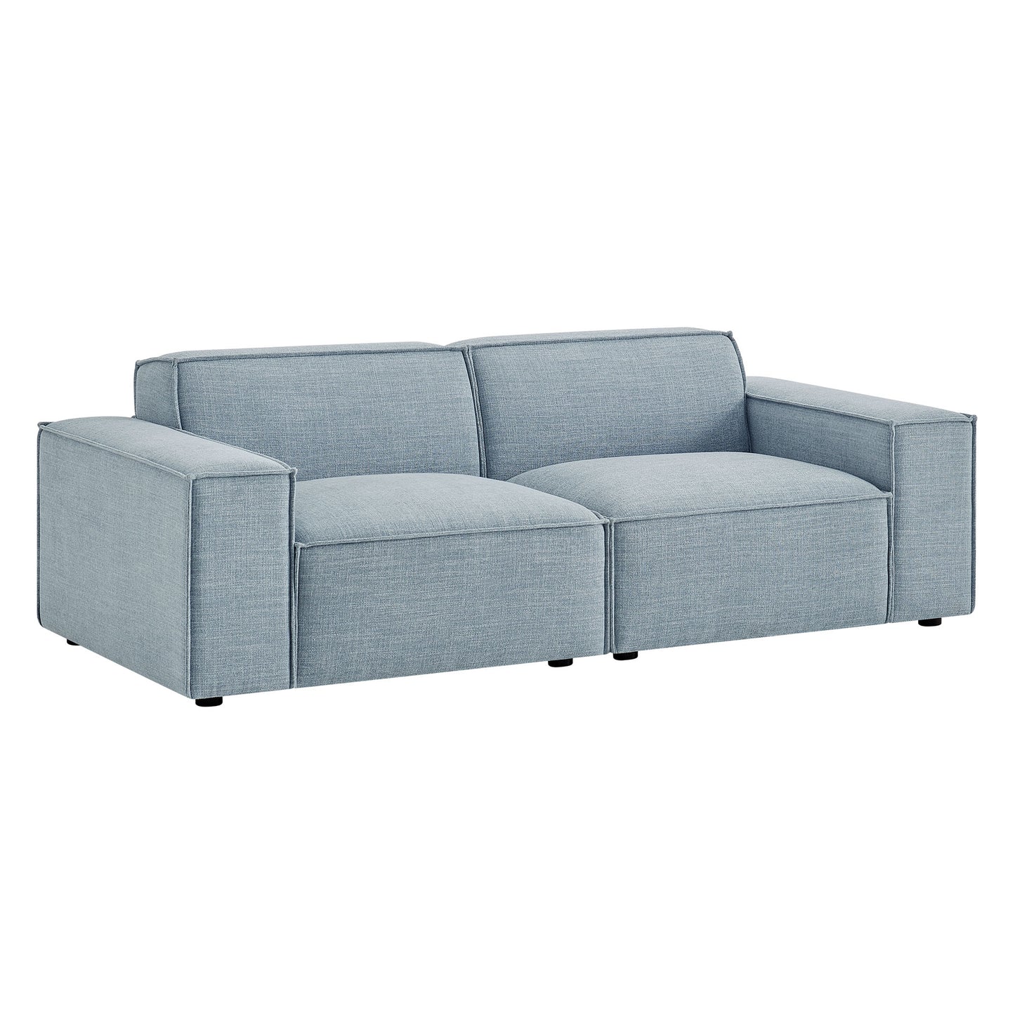 Restore 2-Piece Performance Fabric Upholstered Modular Loveseat by Modway EEI-7403