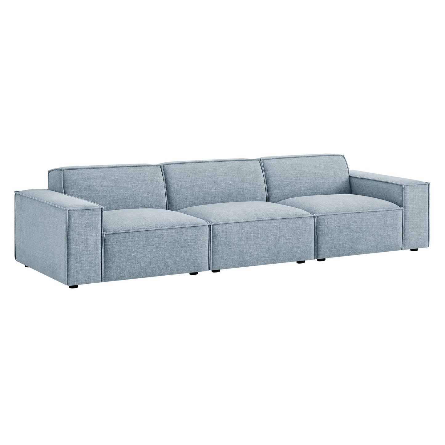 Restore 3-Piece Performance Fabric Upholstered Modular Sofa Set by Modway EEI-7407