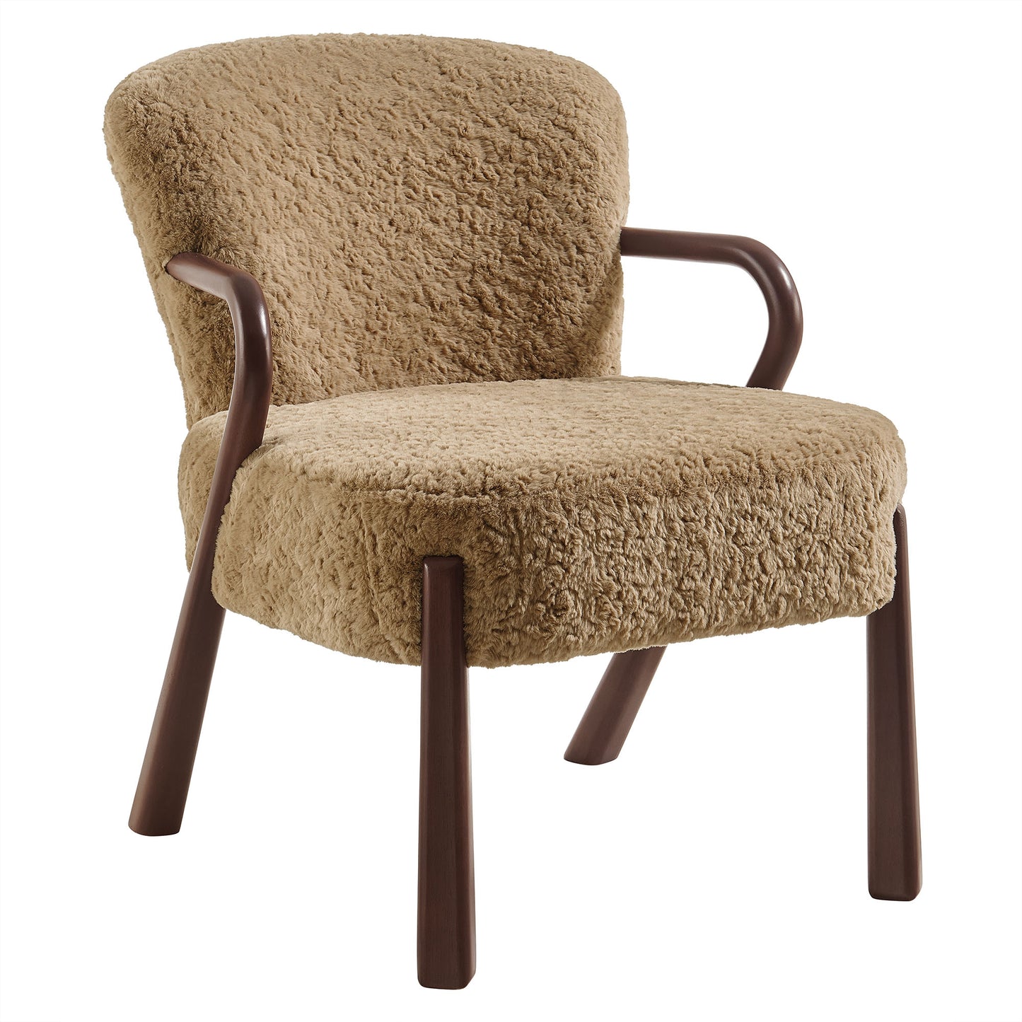 Arden Faux Shearling Accent Armchair by Modway EEI-7488
