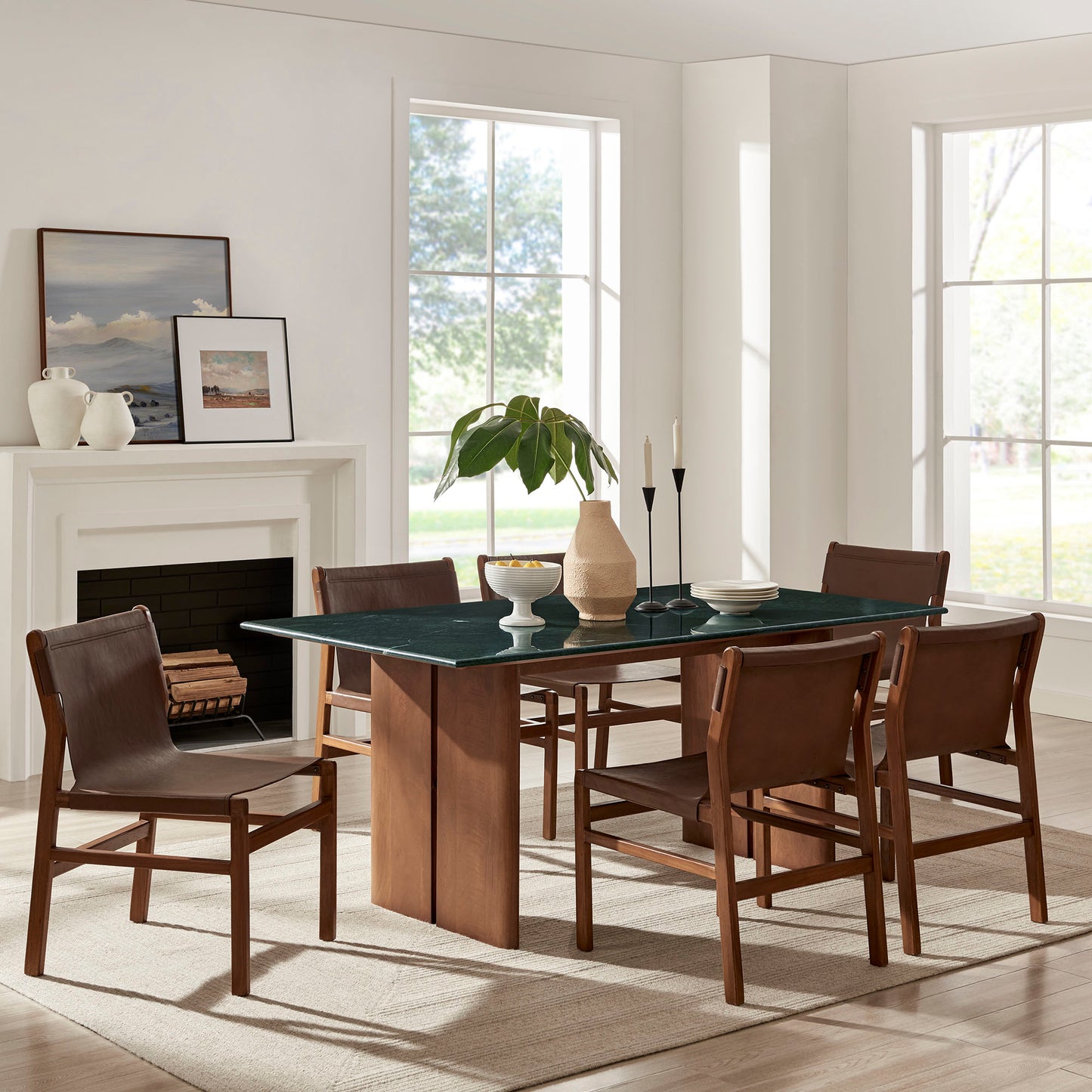 Amistad 72 Inch Marble Dining Table by Modway EEI-7513