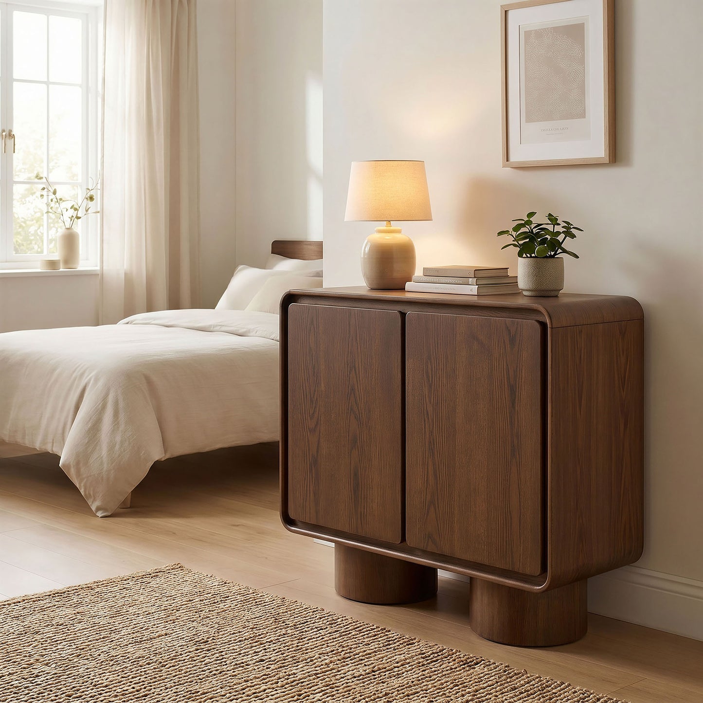 Lumo 2-Door Curved Wood Accent Cabinet by Modway EEI-7540