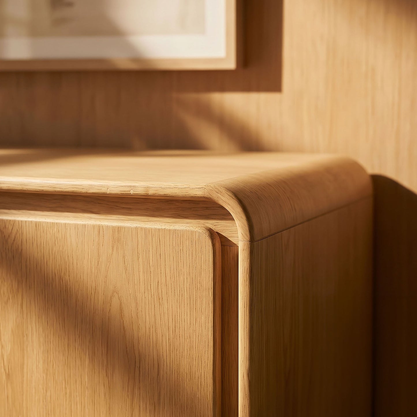 Lumo 4-Door Curved Wood Accent Cabinet by Modway EEI-7578