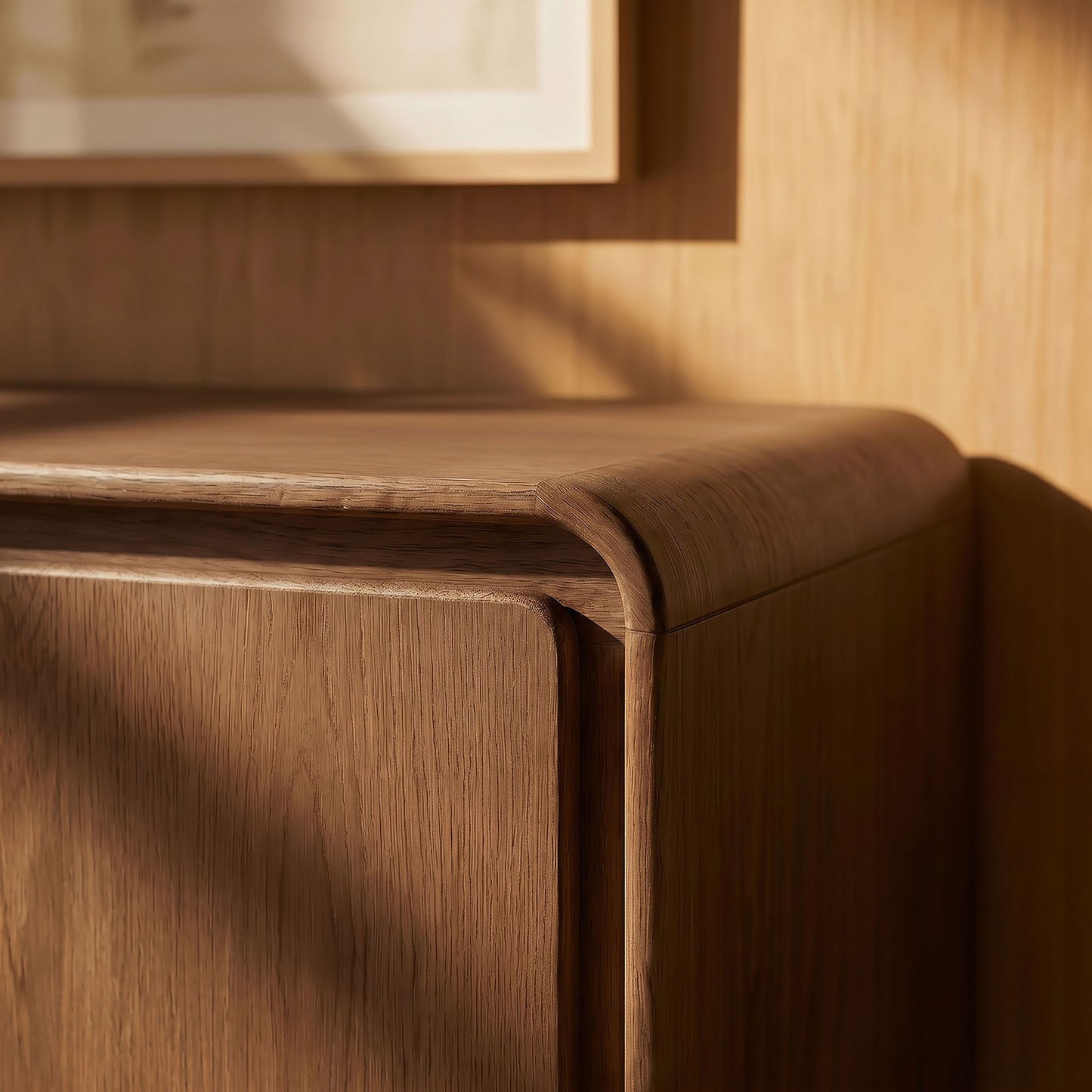 Lumo 4-Door Curved Wood Accent Cabinet by Modway EEI-7580