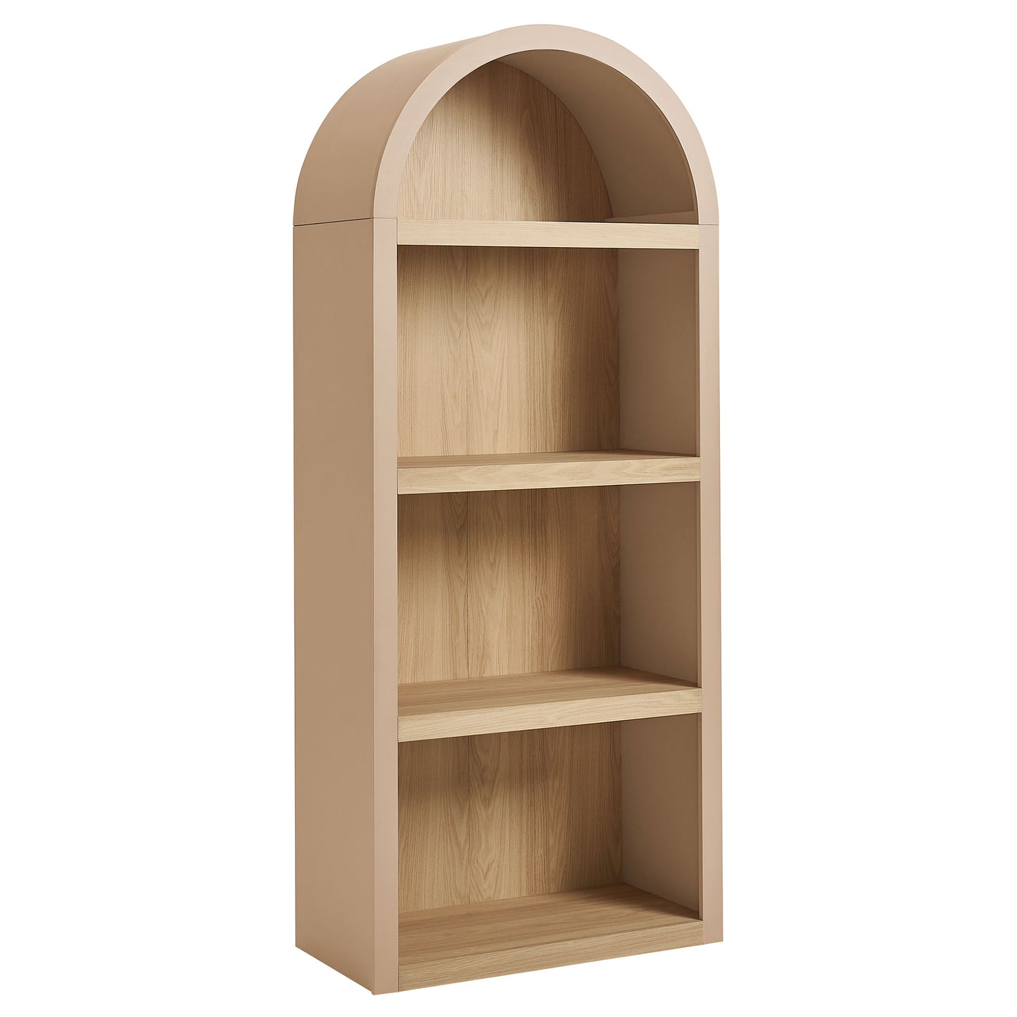 Caleb 4 Arched Display Shelf Bookcase by Modway EEI-7584