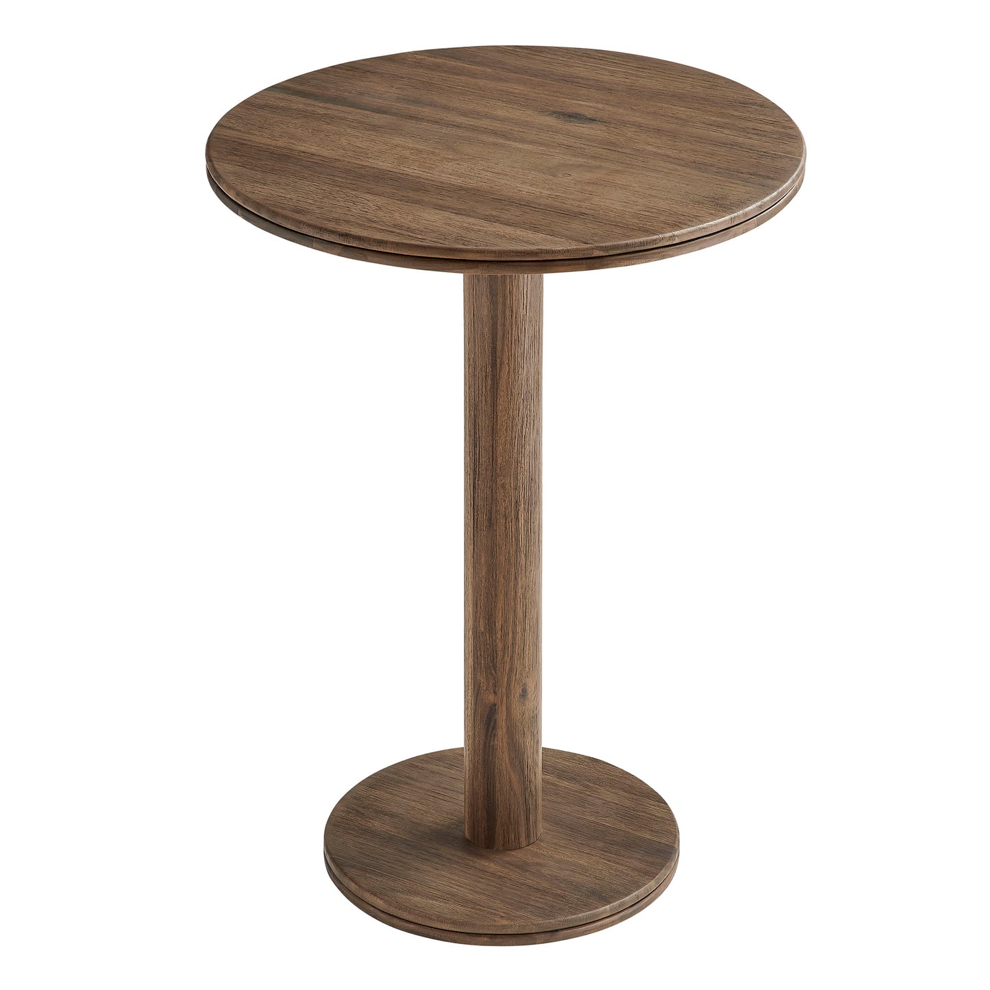 Neo 31 Inch Round Indoor - Outdoor Patio Patio Wood Bar Table by Modway EEI-7585
