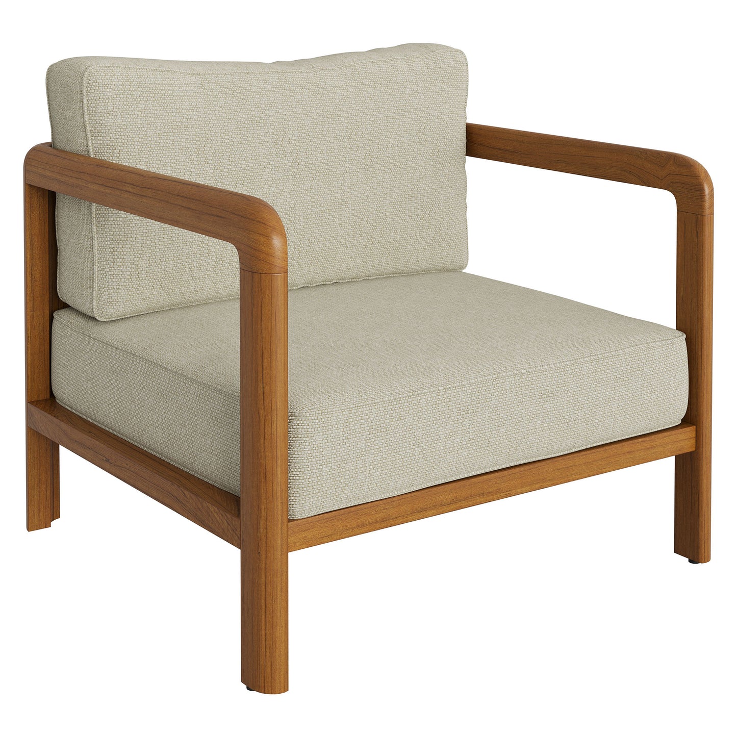 Kona Outdoor Patio Teak Wood Armchair by Modway EEI-7632