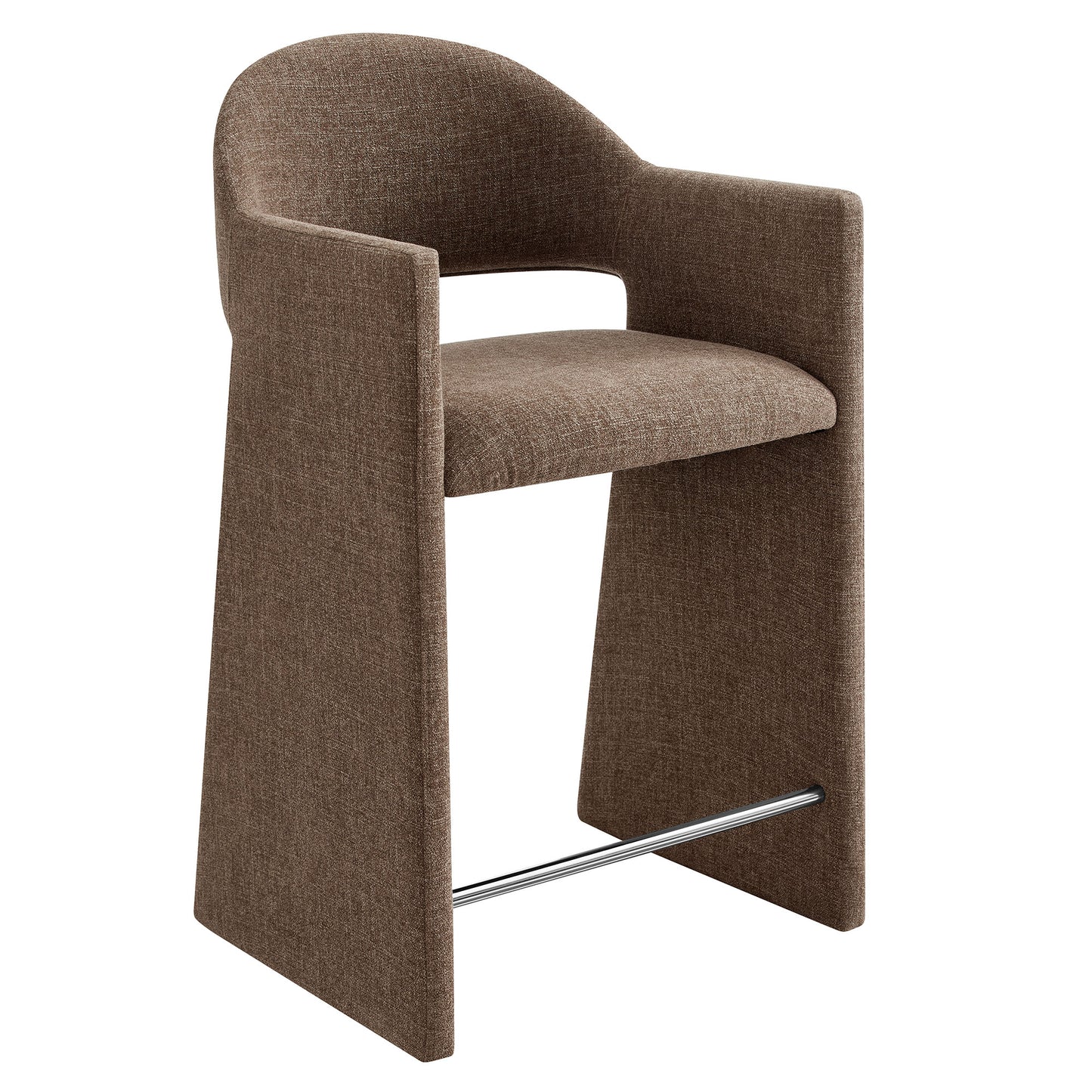 Talia 37 Inch Upholstered Fabric Counter Stool by Modway EEI-7664