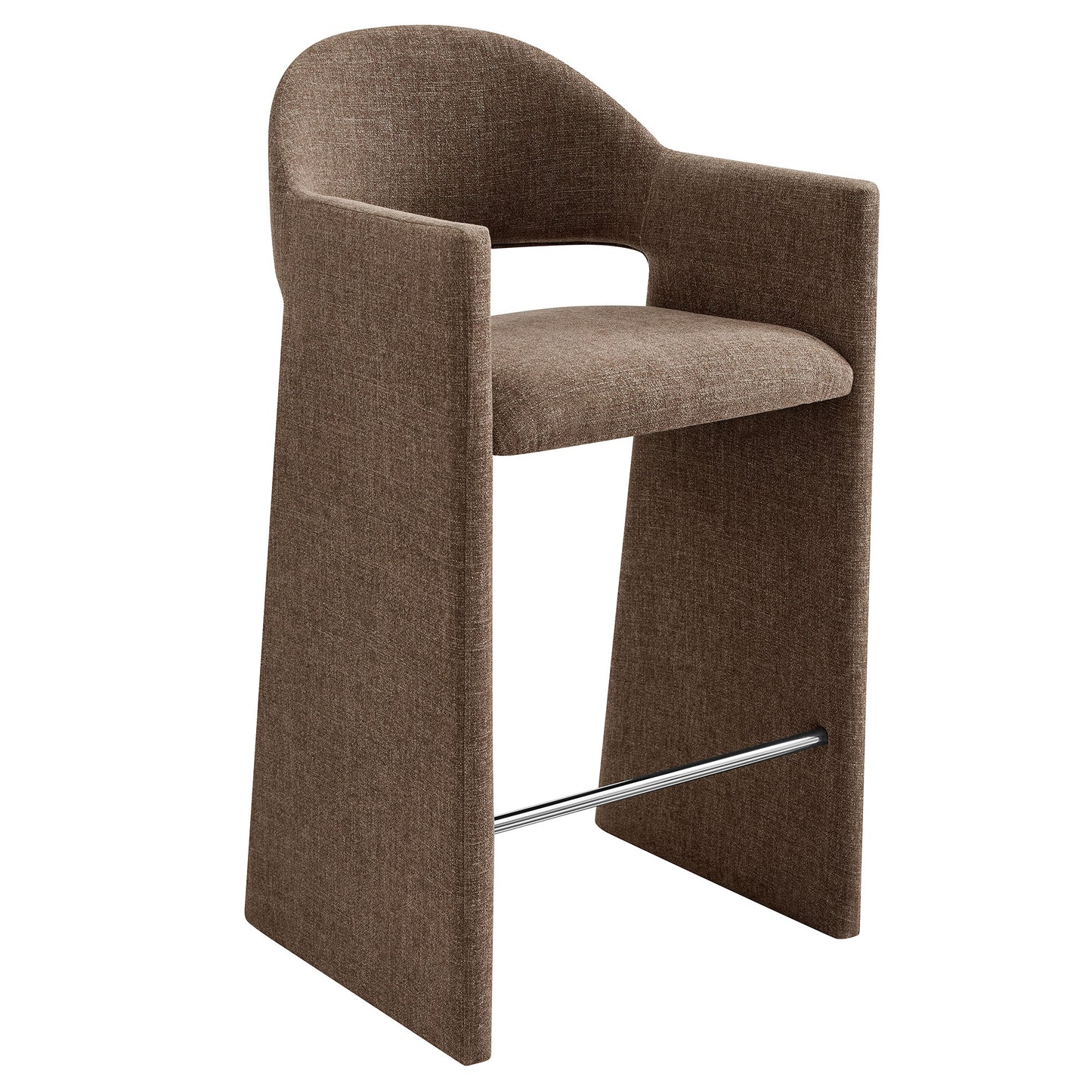 Talia 41 Inch 41 Inch Upholstered Fabric Bar Stool by Modway EEI-7667