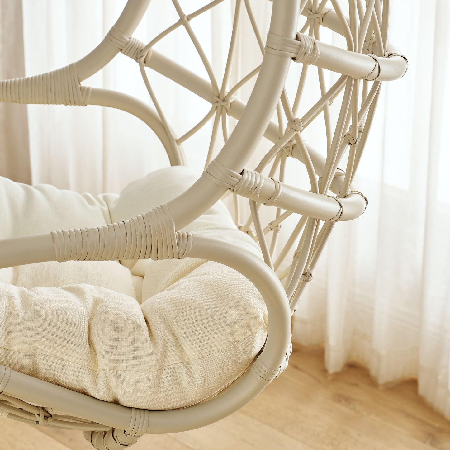 Tamarind Natural Rattan Hanging Chair by Modway EEI-7903