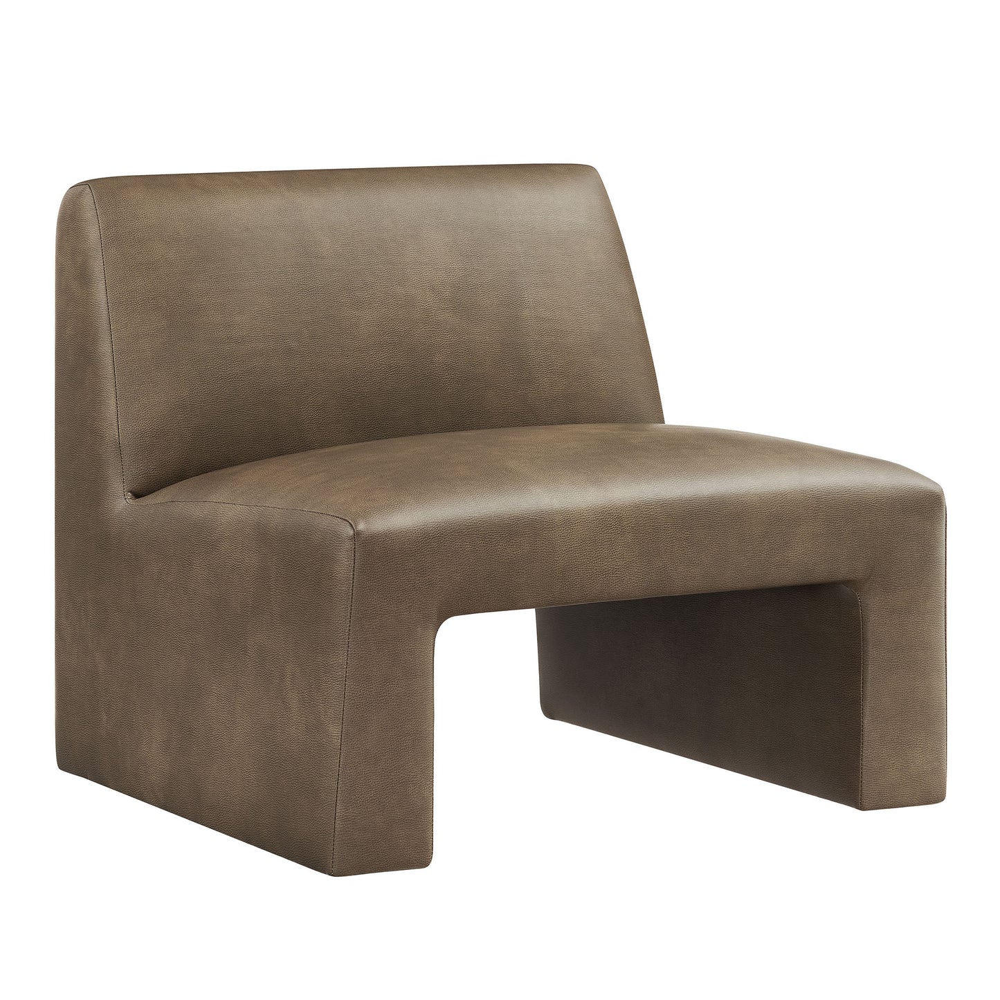 Amita Vegan Leather Armless Accent Chair by Modway EEI-7905