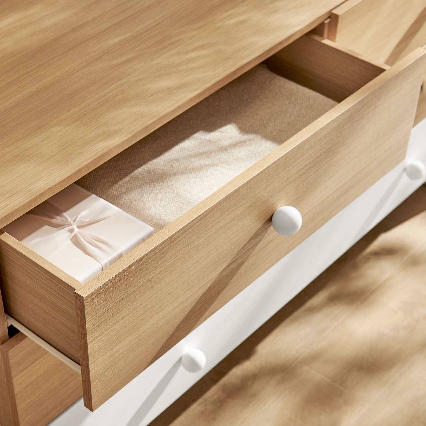 Nolia 6-Drawer Color Block Dresser by Modway MOD-7241 FredCo