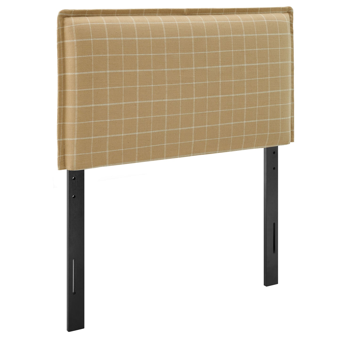 Camille Checkered Linen Blend Twin Size Headboard by Modway MOD-7319
